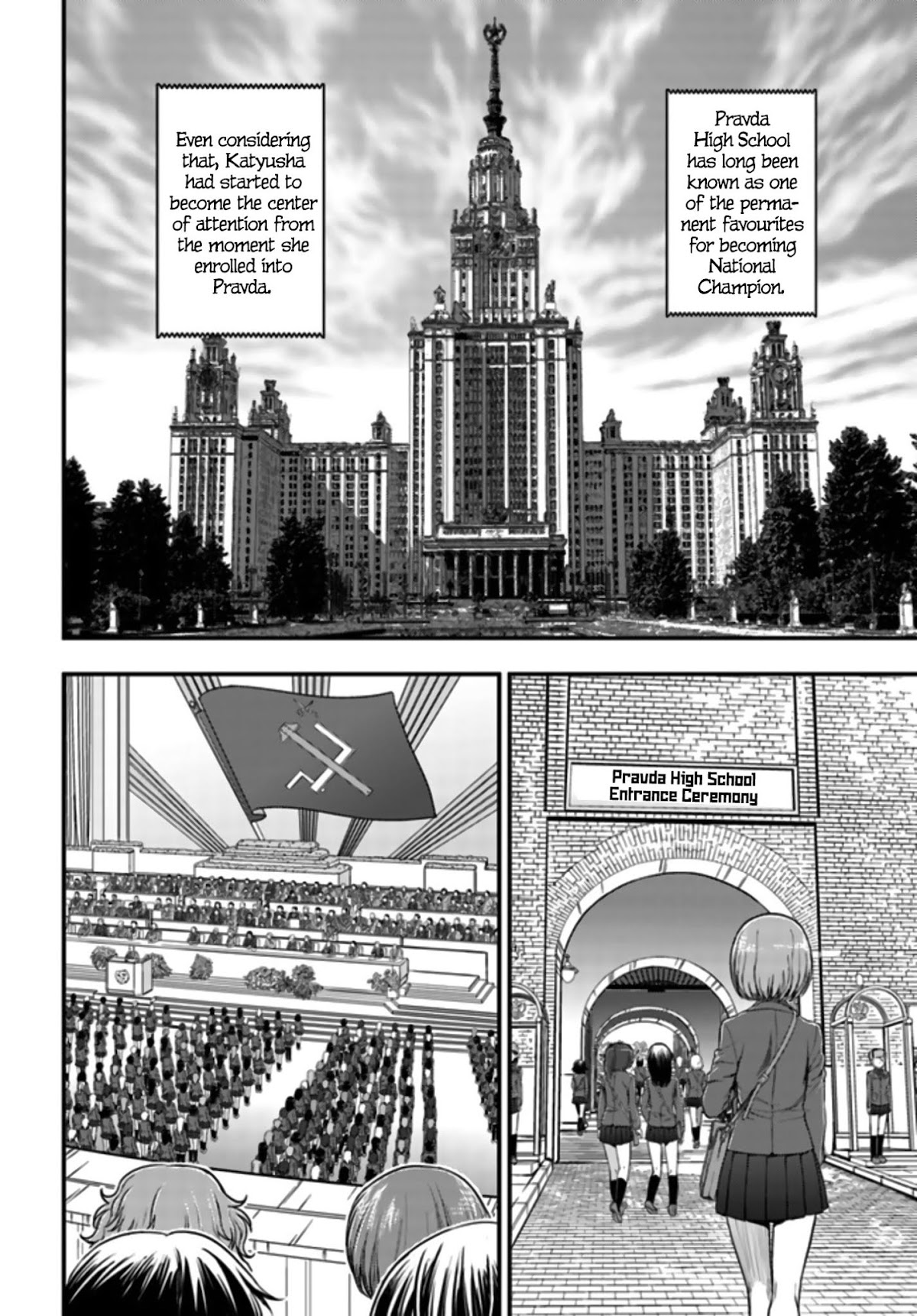 Girls und Panzer - Saga of Pravda Chapter 1 page 6 - Chapter 1: Encounter