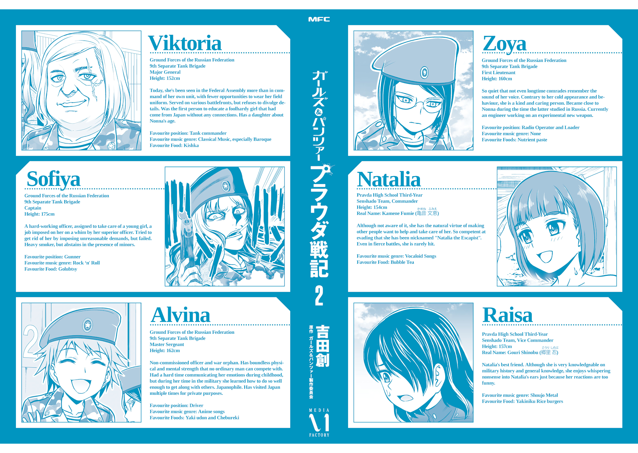 Girls und Panzer - Saga of Pravda Chapter 10.5 page 7 - Chapter 10.5: Volume 2 Extras