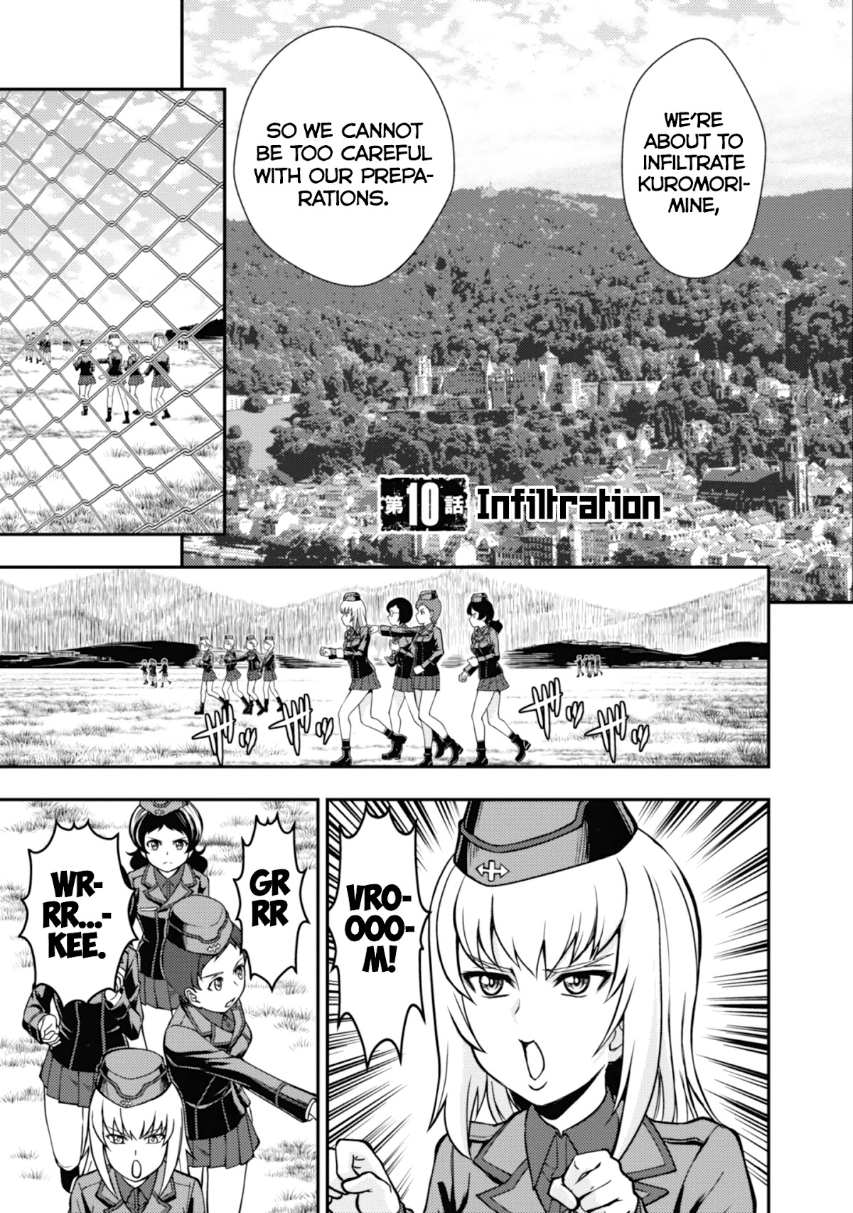 Girls und Panzer - Saga of Pravda Chapter 10 page 3 - Chapter 10: Infiltration