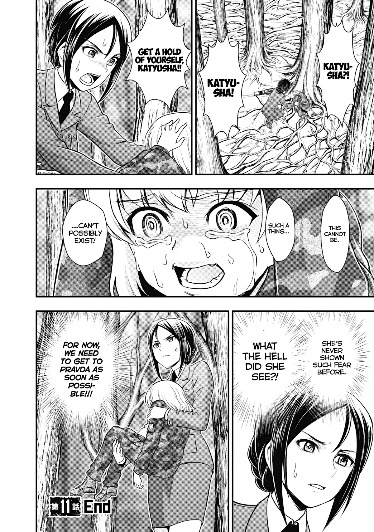 Girls und Panzer - Saga of Pravda Chapter 11 page 24 - Chapter 11: Monster
