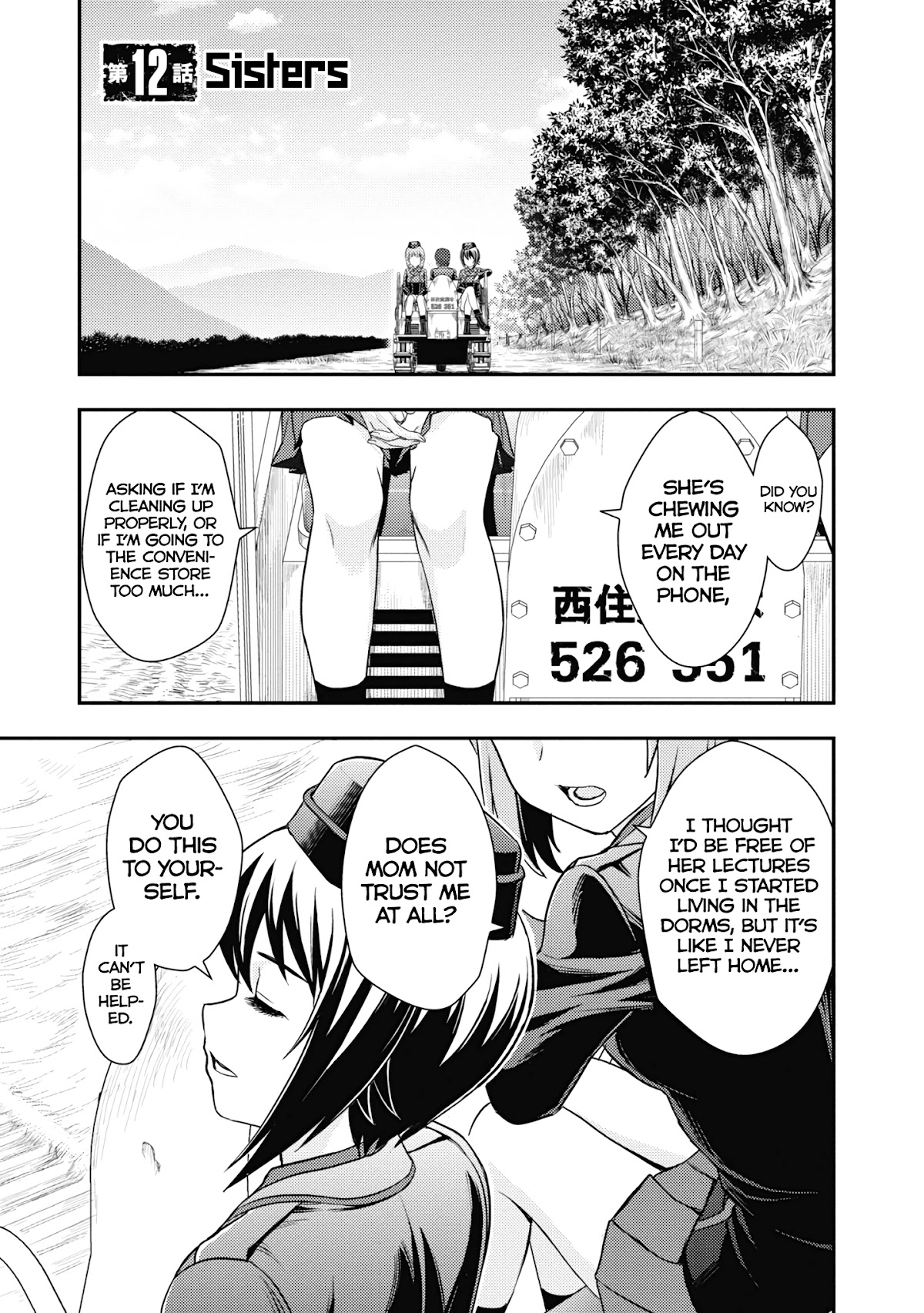 Girls und Panzer - Saga of Pravda Chapter 12 page 1 - Chapter 12: Sisters