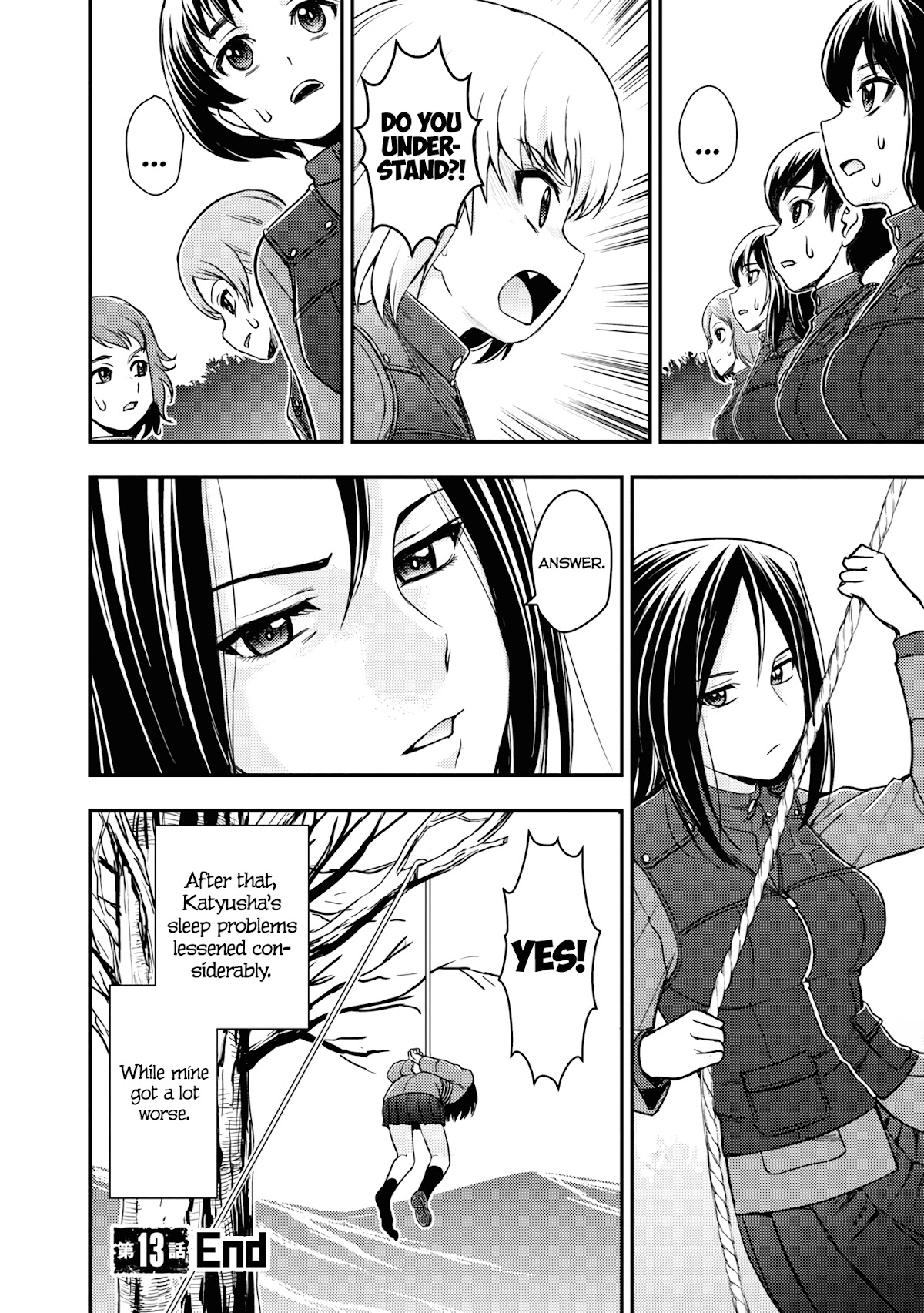 Girls und Panzer - Saga of Pravda Chapter 13 page 28 - Chapter 13: Rest