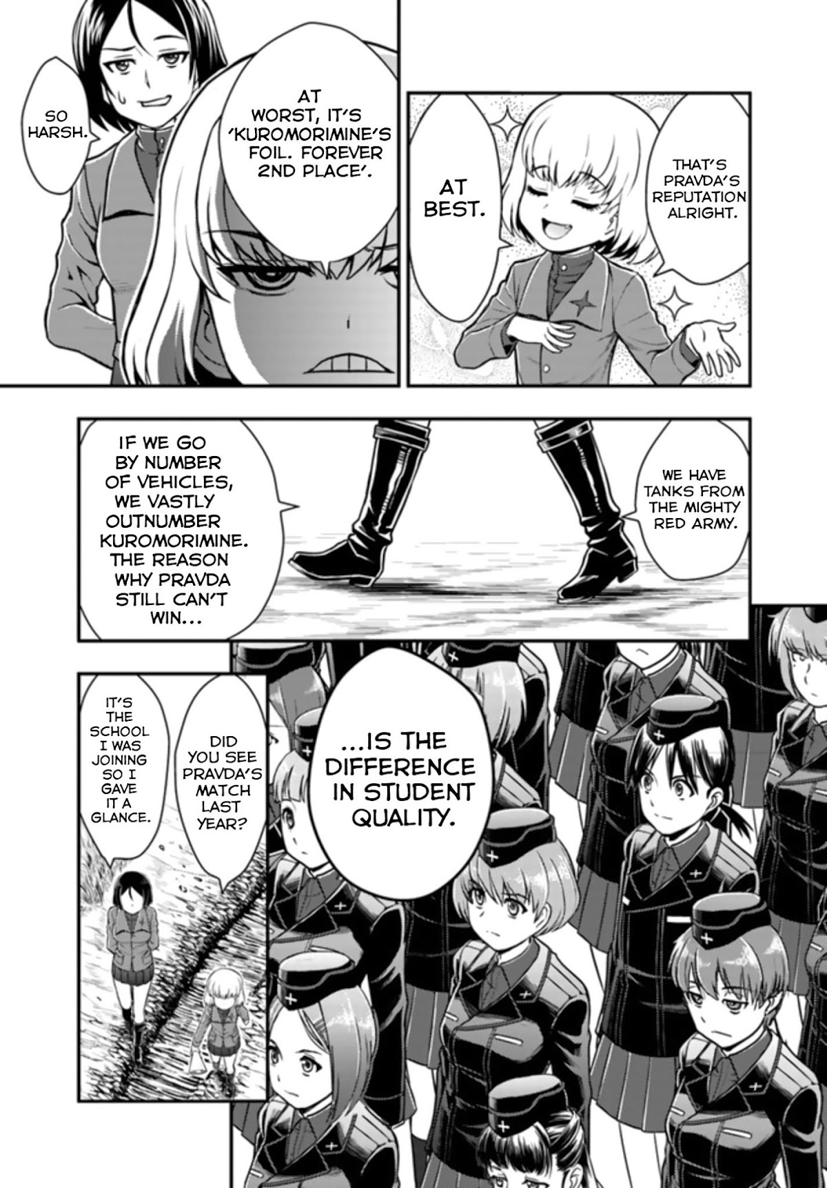 Girls und Panzer - Saga of Pravda Chapter 2 page 9 - Chapter 2: Strategy