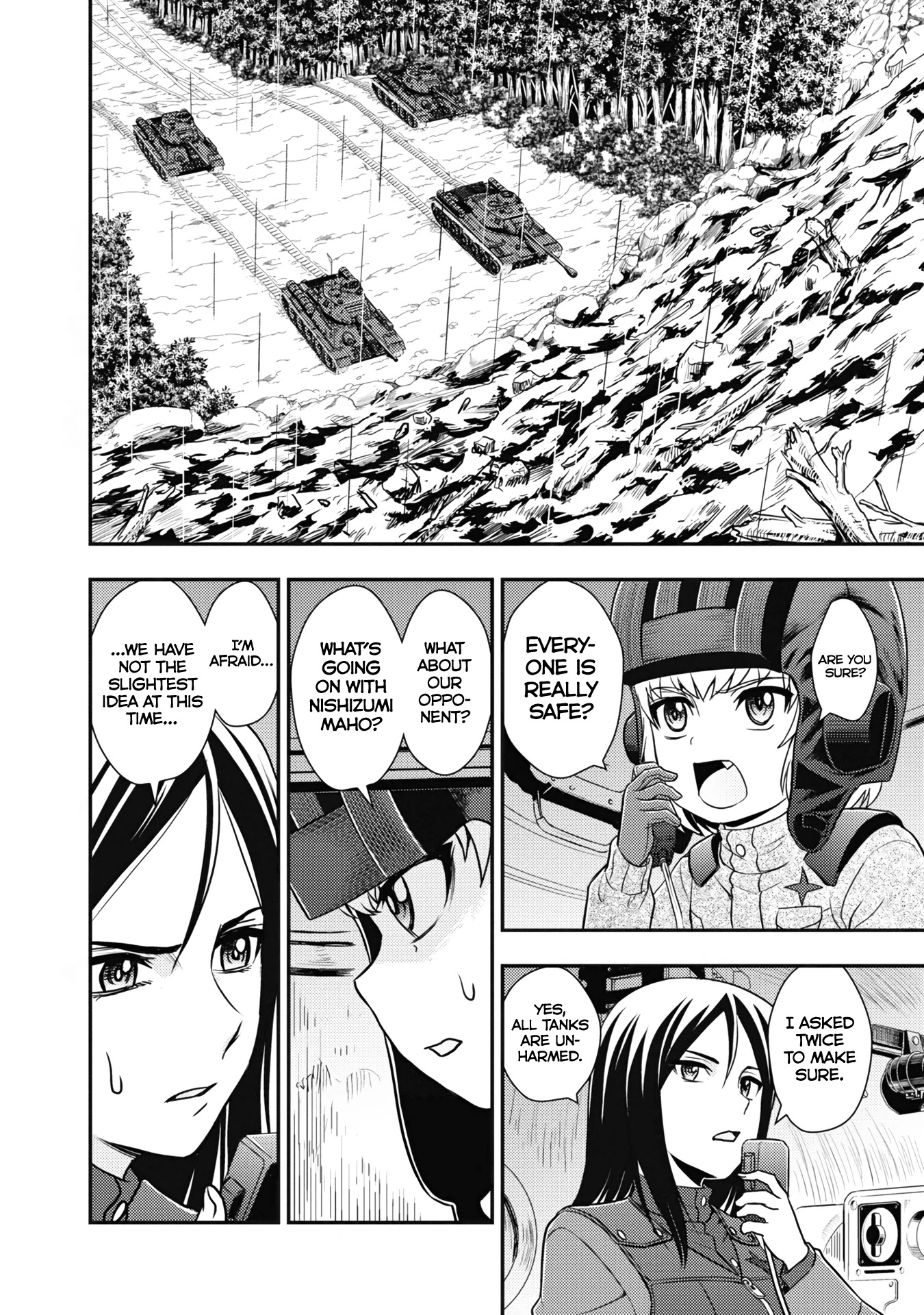 Girls und Panzer - Saga of Pravda Chapter 21 page 10 - Chapter 21: Disaster