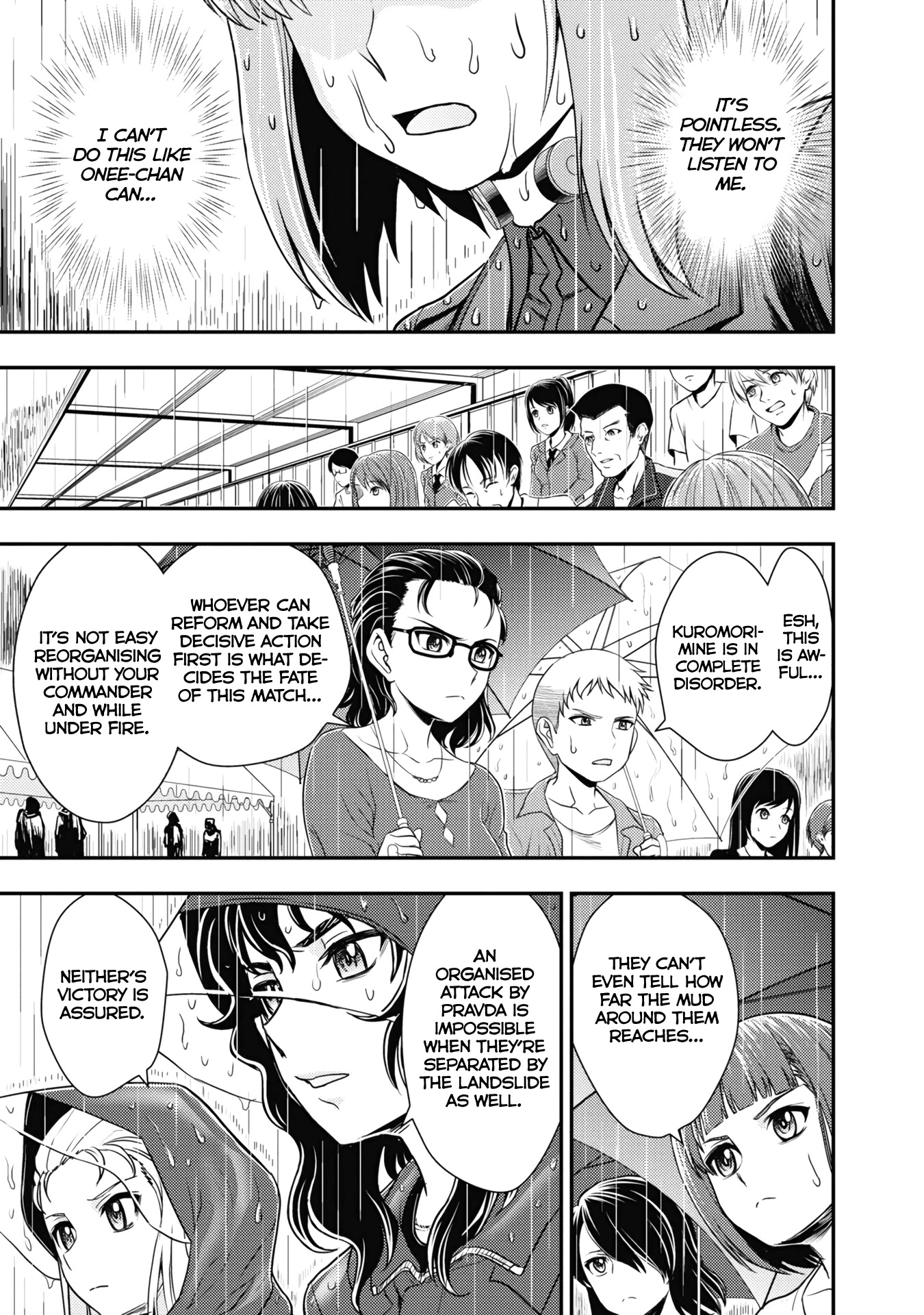 Girls und Panzer - Saga of Pravda Chapter 21 page 15 - Chapter 21: Disaster