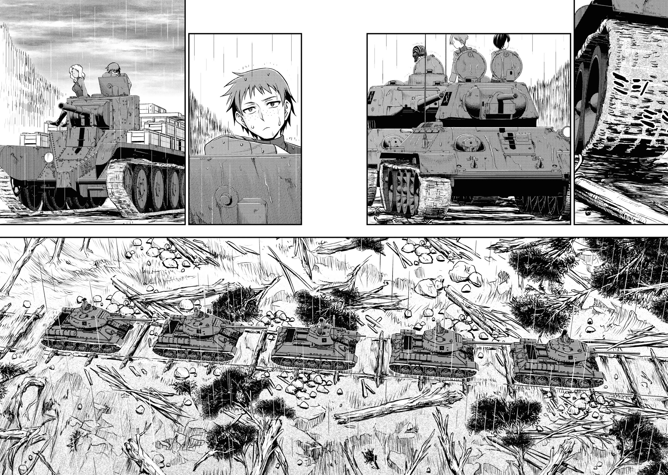 Girls und Panzer - Saga of Pravda Chapter 21 page 22 - Chapter 21: Disaster