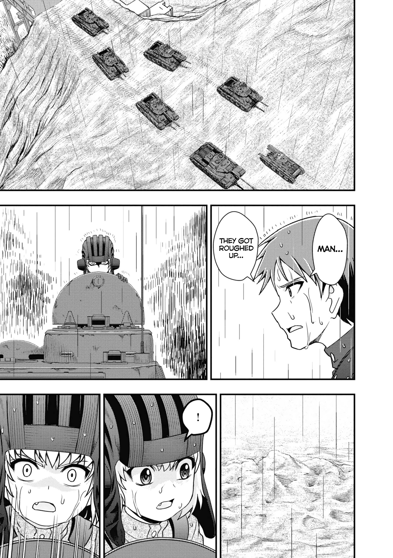 Girls und Panzer - Saga of Pravda Chapter 21 page 34 - Chapter 21: Disaster