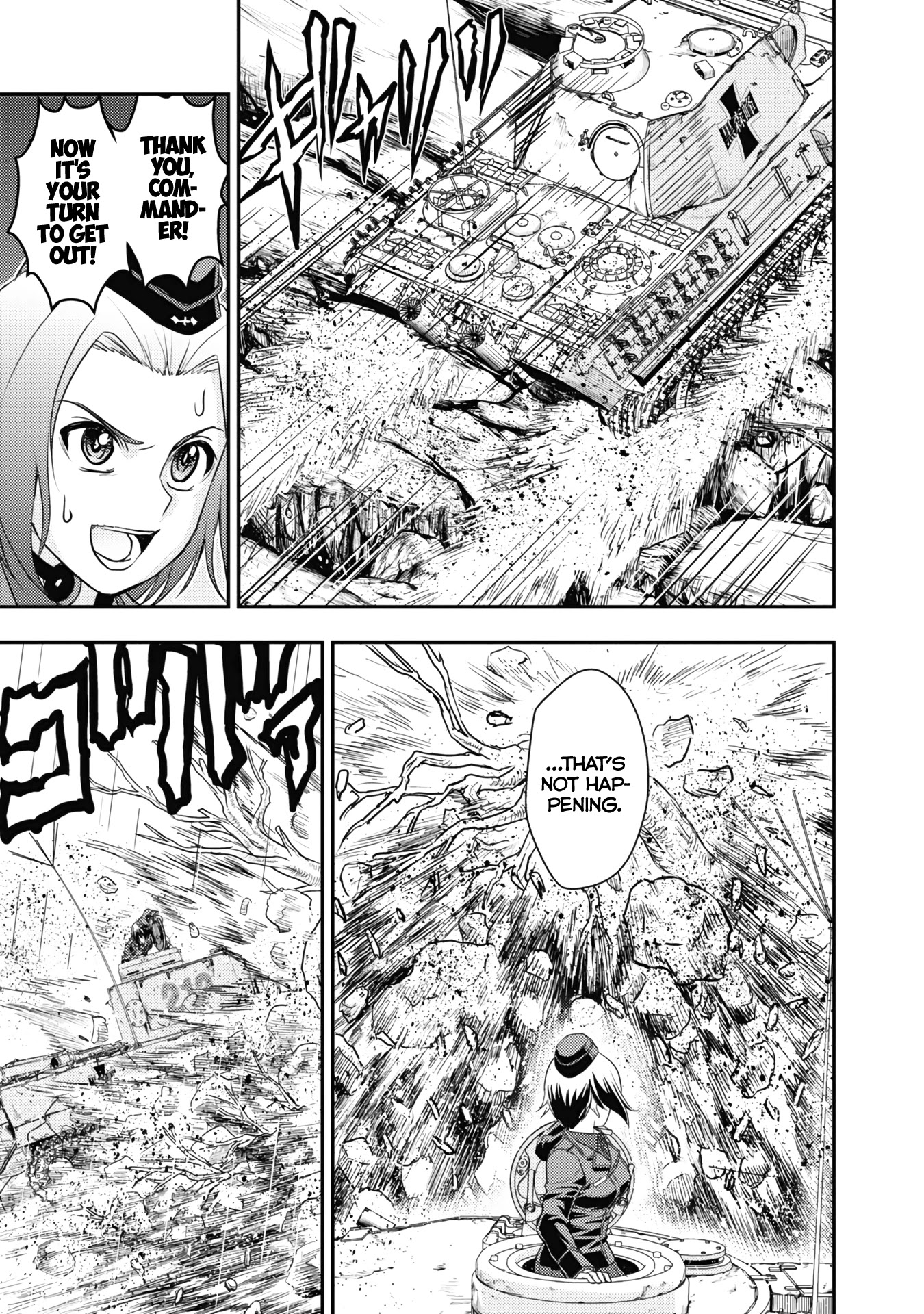 Girls und Panzer - Saga of Pravda Chapter 21 page 5 - Chapter 21: Disaster