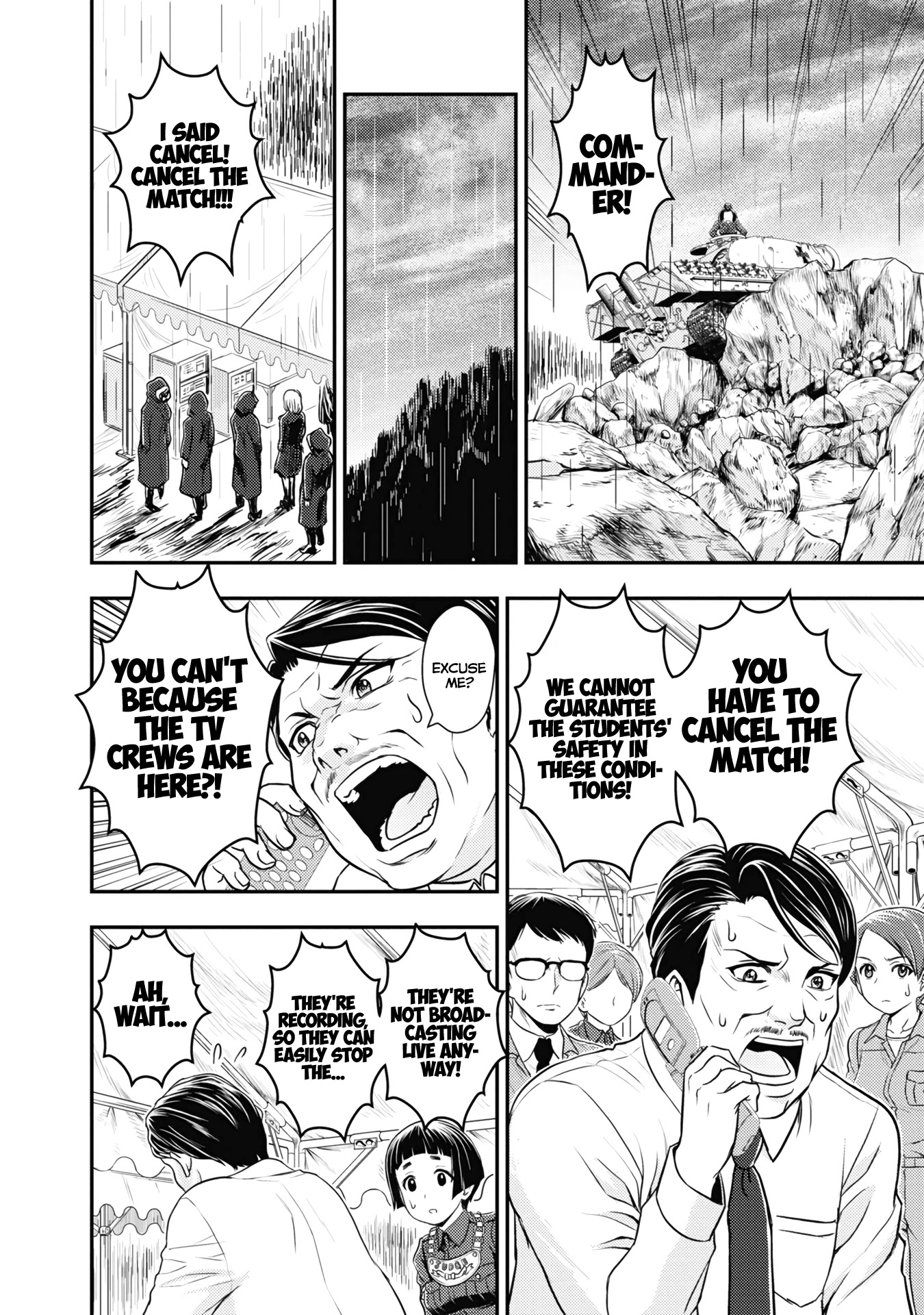Girls und Panzer - Saga of Pravda Chapter 21 page 6 - Chapter 21: Disaster