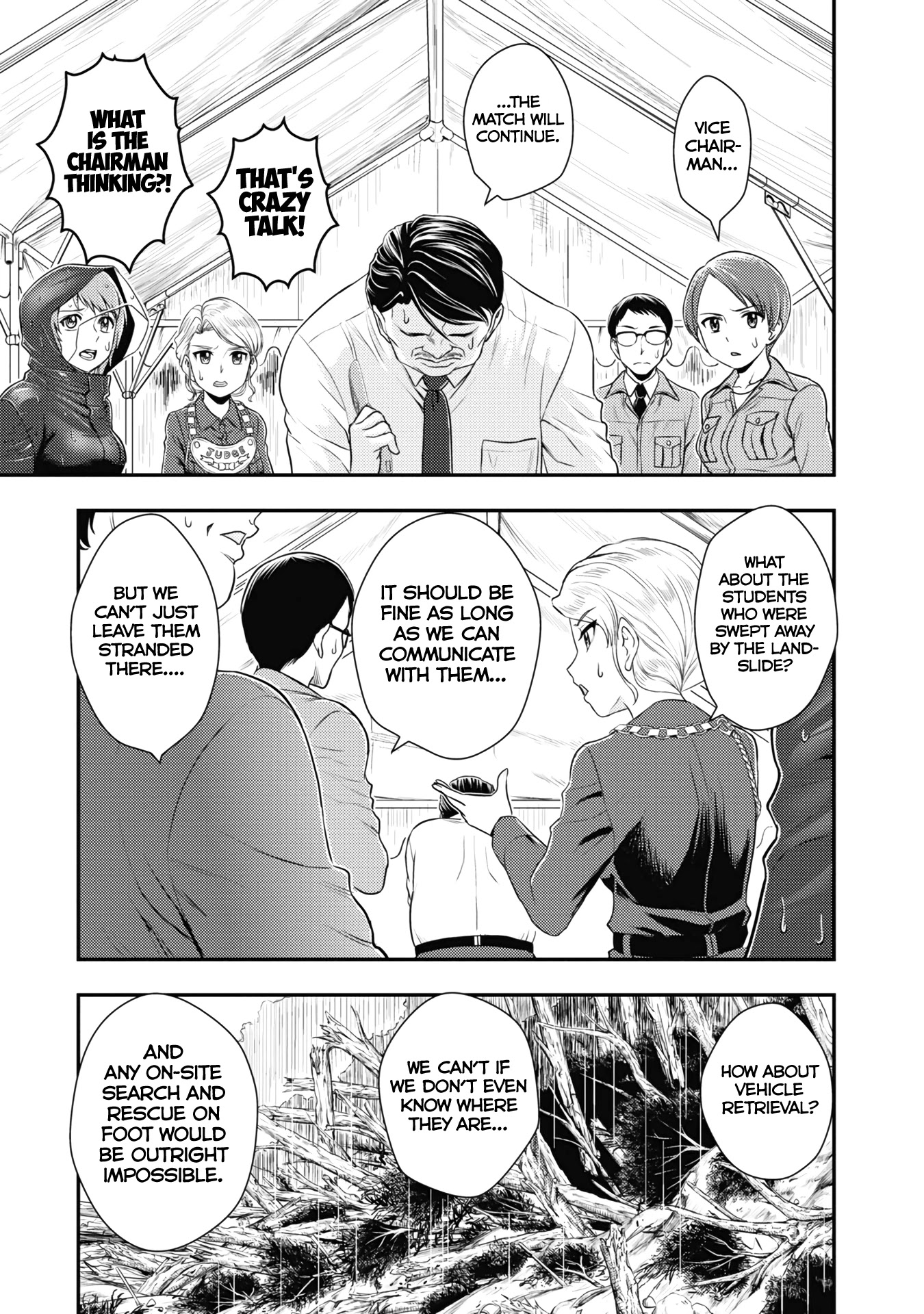 Girls und Panzer - Saga of Pravda Chapter 21 page 7 - Chapter 21: Disaster
