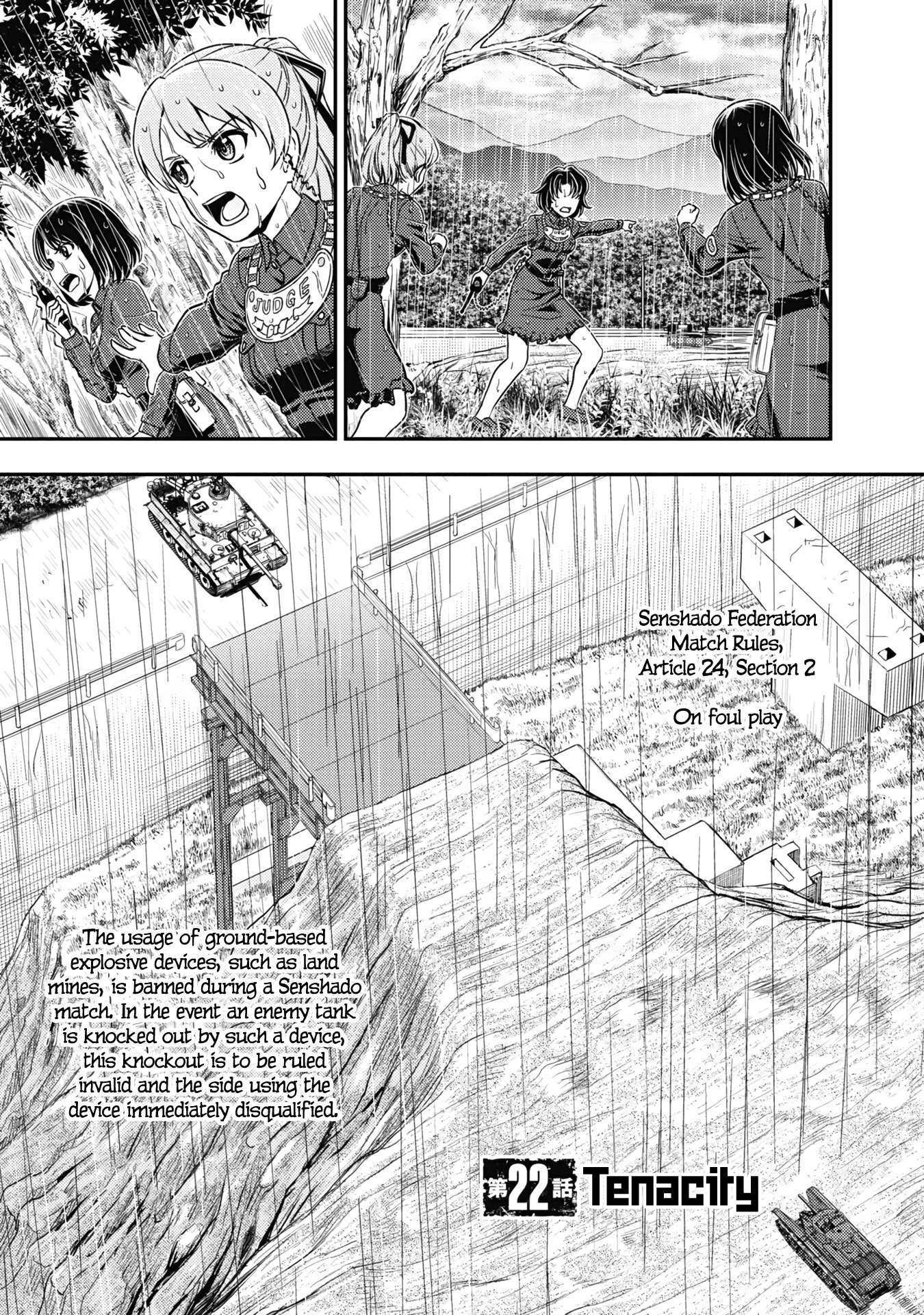 Girls und Panzer - Saga of Pravda Chapter 22 page 1 - Chapter 22: Tenacity
