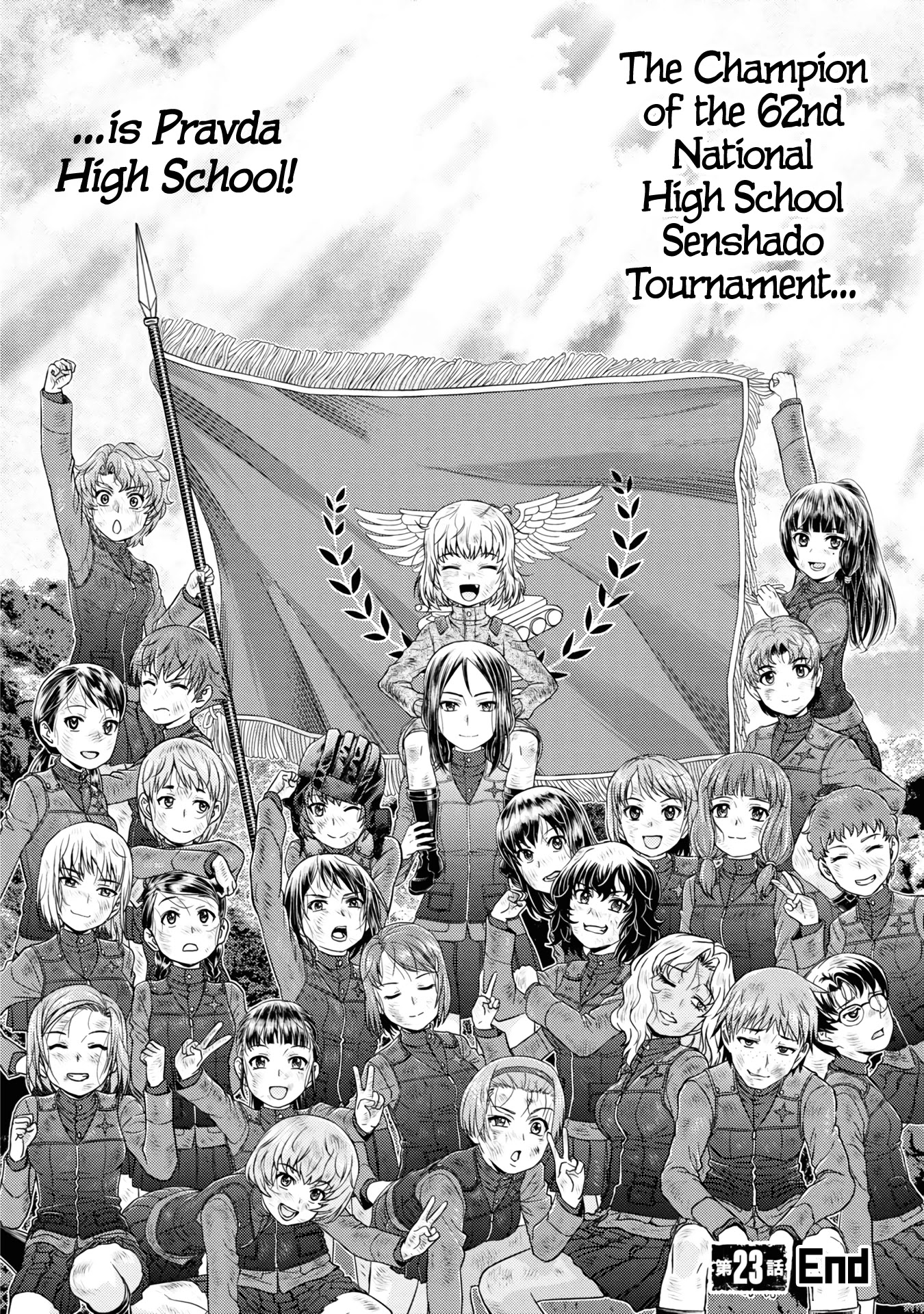 Girls und Panzer - Saga of Pravda Chapter 23 page 36 - Chapter 23: Conclusion