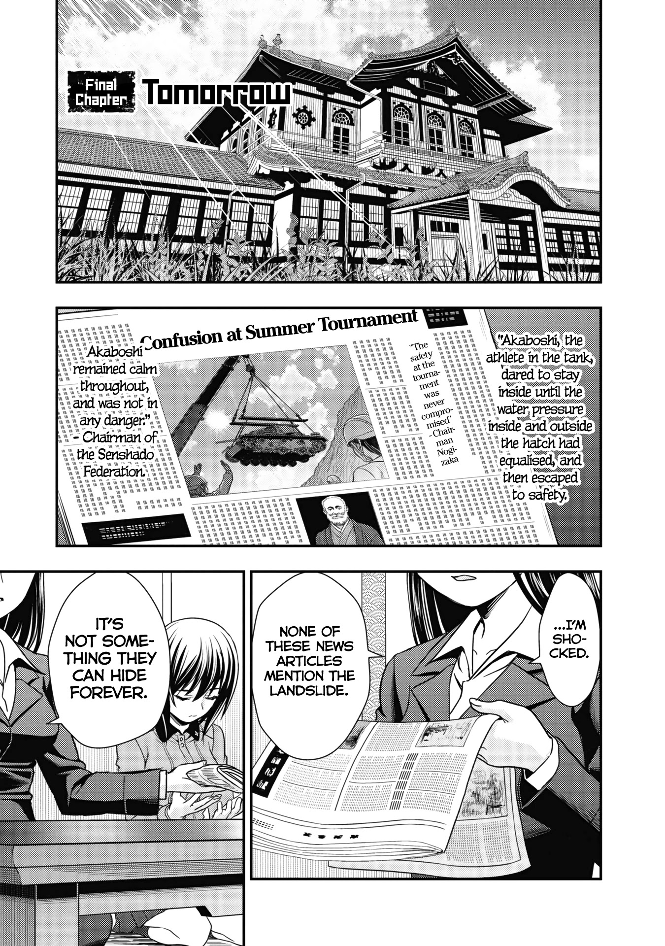 Girls und Panzer - Saga of Pravda Chapter 24 page 1 - Chapter 24: Tomorrow