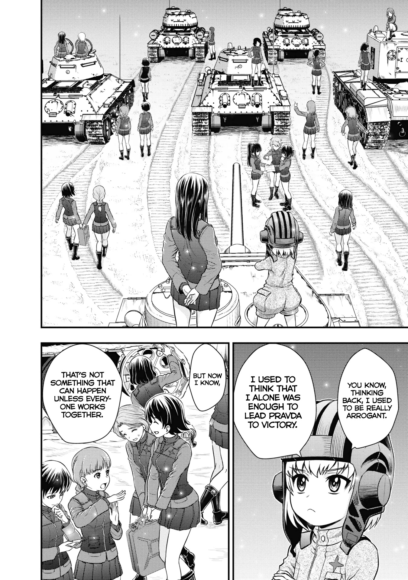 Girls und Panzer - Saga of Pravda Chapter 24 page 42 - Chapter 24: Tomorrow