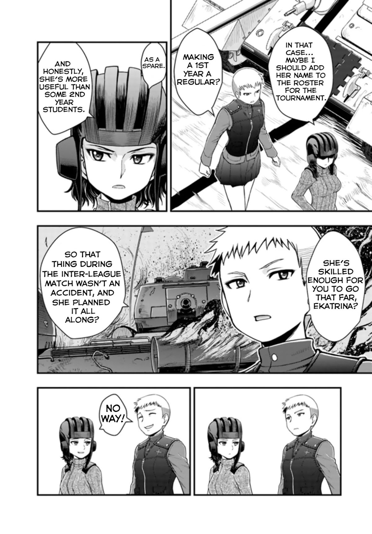 Girls und Panzer - Saga of Pravda Chapter 3 page 2 - Chapter 3: Decay