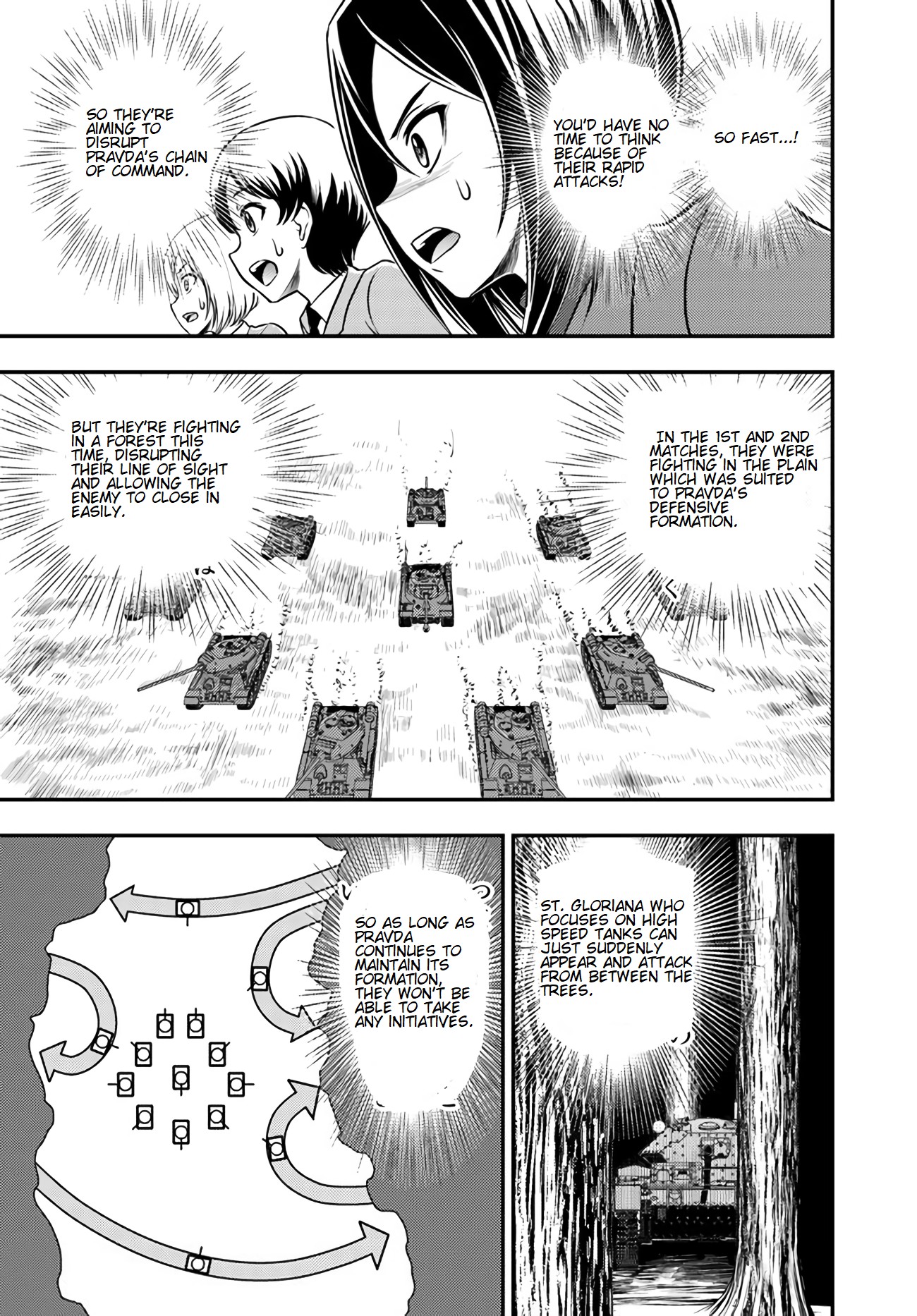 Girls und Panzer - Saga of Pravda Chapter 4 page 17 - Chapter 4: Gale