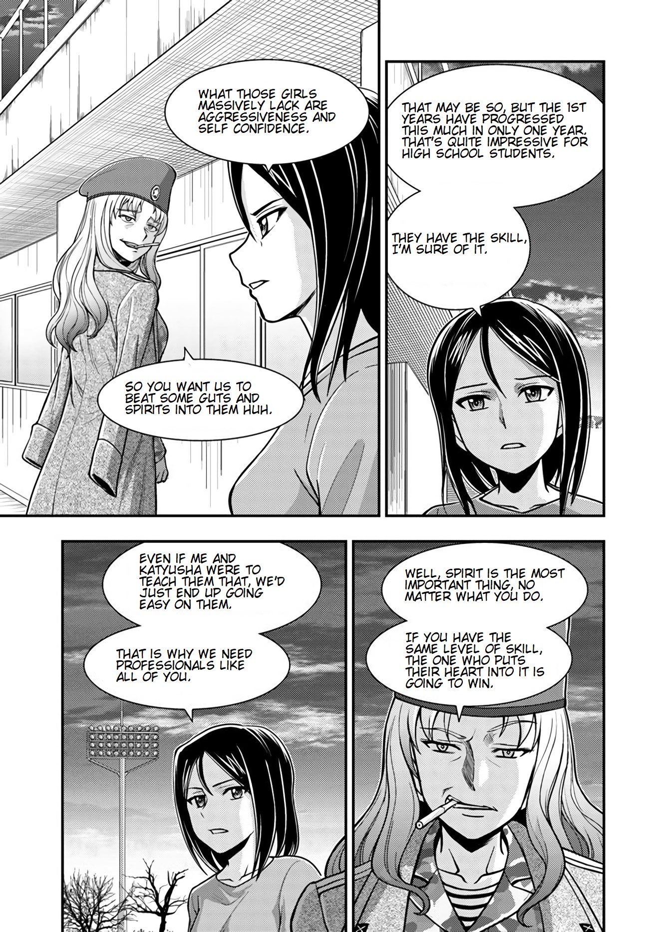 Girls und Panzer - Saga of Pravda Chapter 7 page 25 - Chapter 7: Special Training
