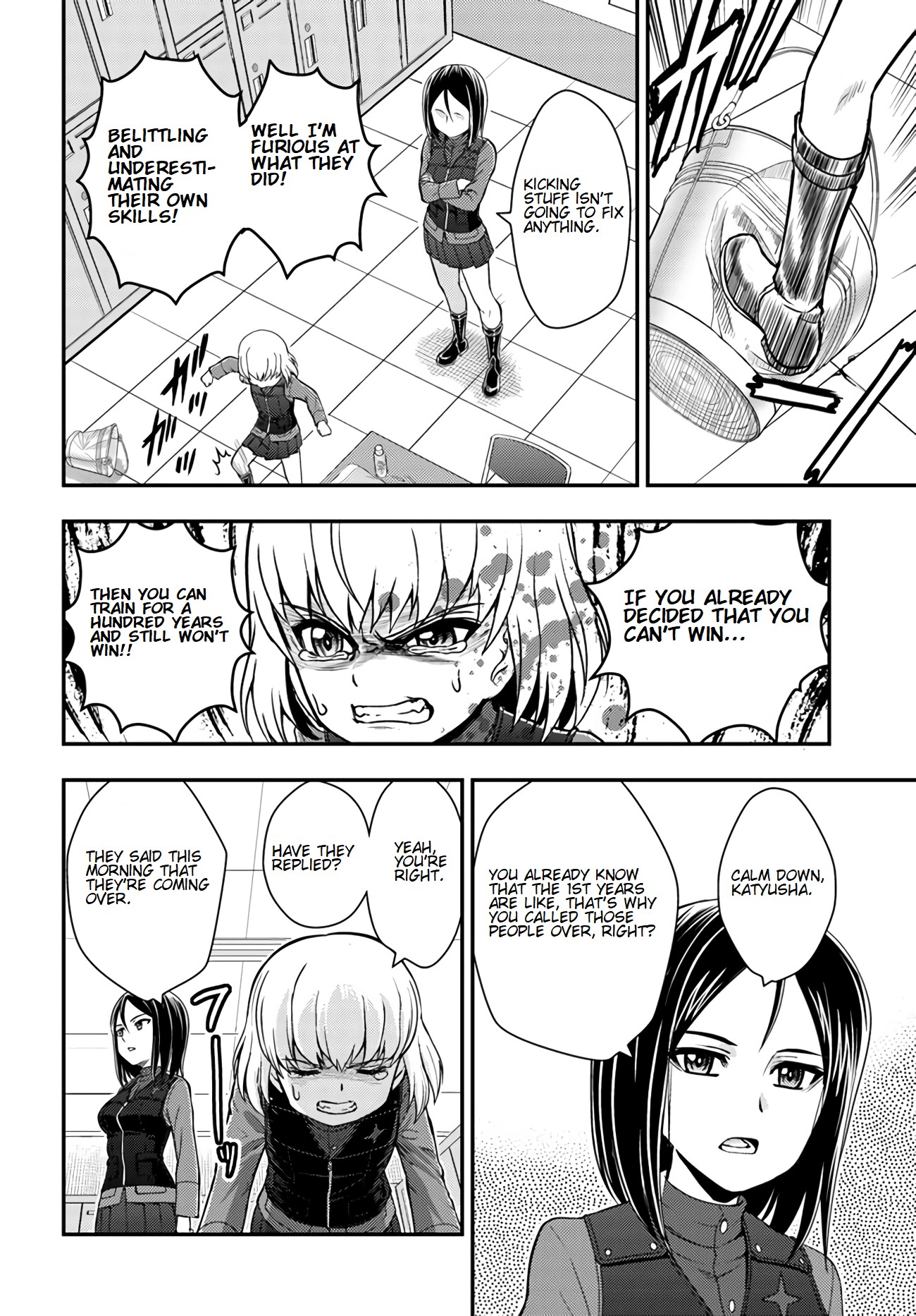 Girls und Panzer - Saga of Pravda Chapter 7 page 4 - Chapter 7: Special Training