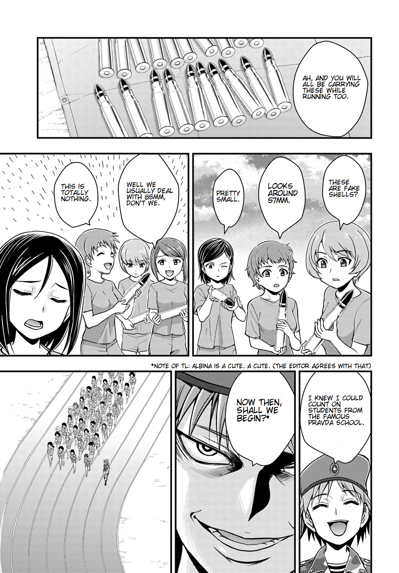 Girls und Panzer - Saga of Pravda Chapter 7 page 9 - Chapter 7: Special Training