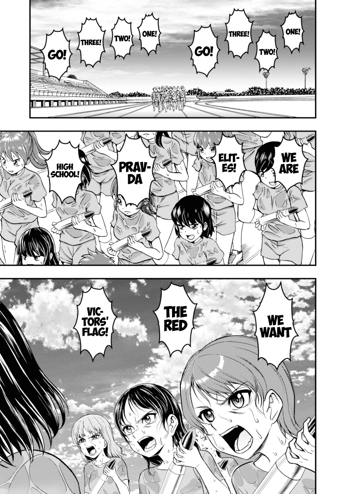 Girls und Panzer - Saga of Pravda Chapter 8 page 1 - Chapter 8: Graduation