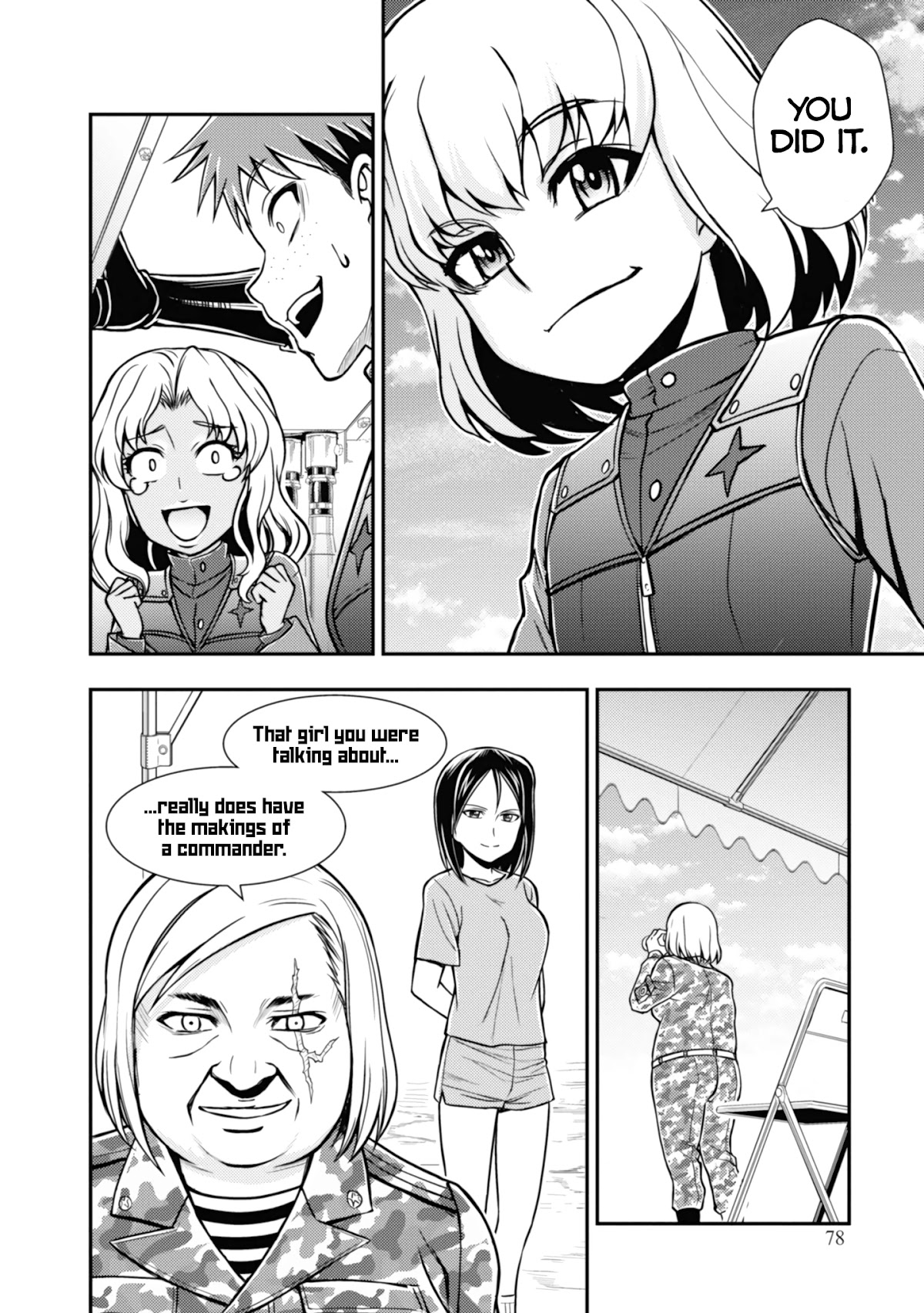 Girls und Panzer - Saga of Pravda Chapter 8 page 14 - Chapter 8: Graduation