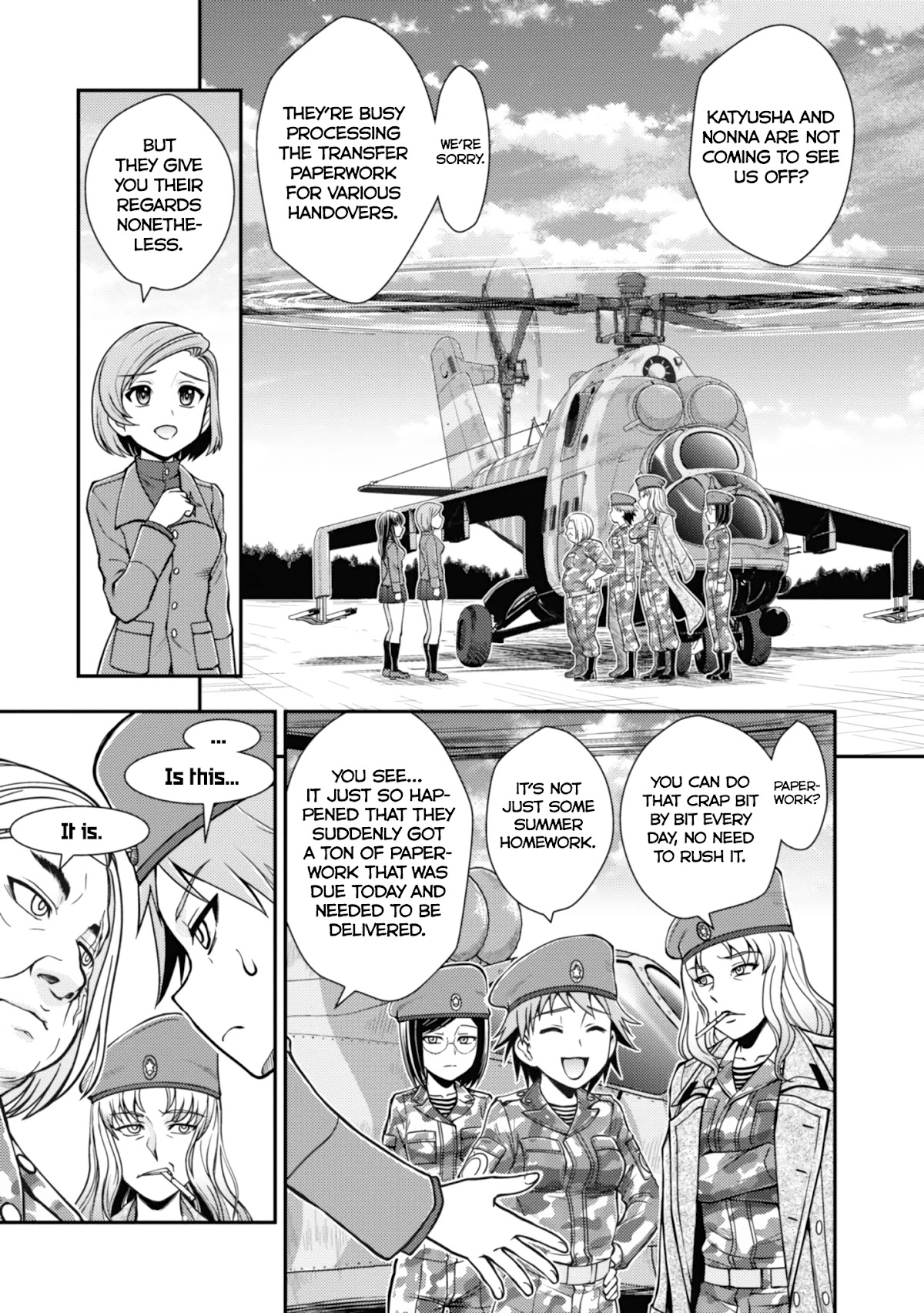 Girls und Panzer - Saga of Pravda Chapter 9 page 1 - Chapter 9: Confrontation