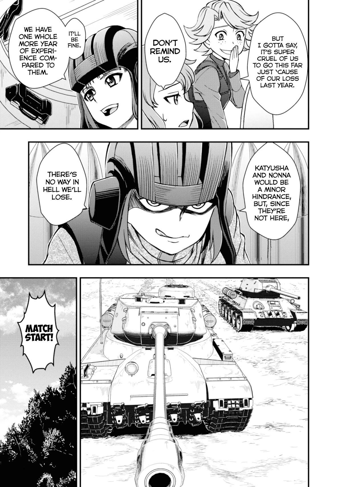 Girls und Panzer - Saga of Pravda Chapter 9 page 13 - Chapter 9: Confrontation