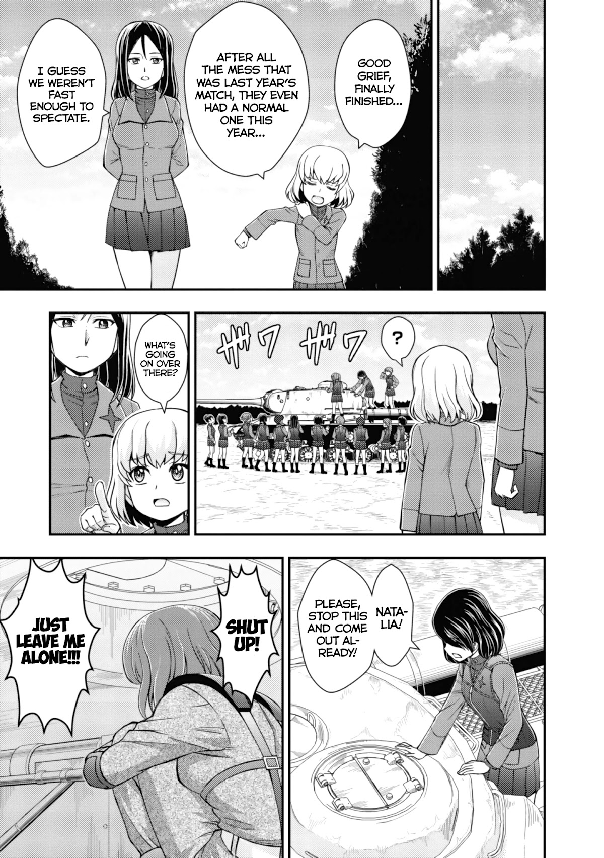 Girls und Panzer - Saga of Pravda Chapter 9 page 21 - Chapter 9: Confrontation