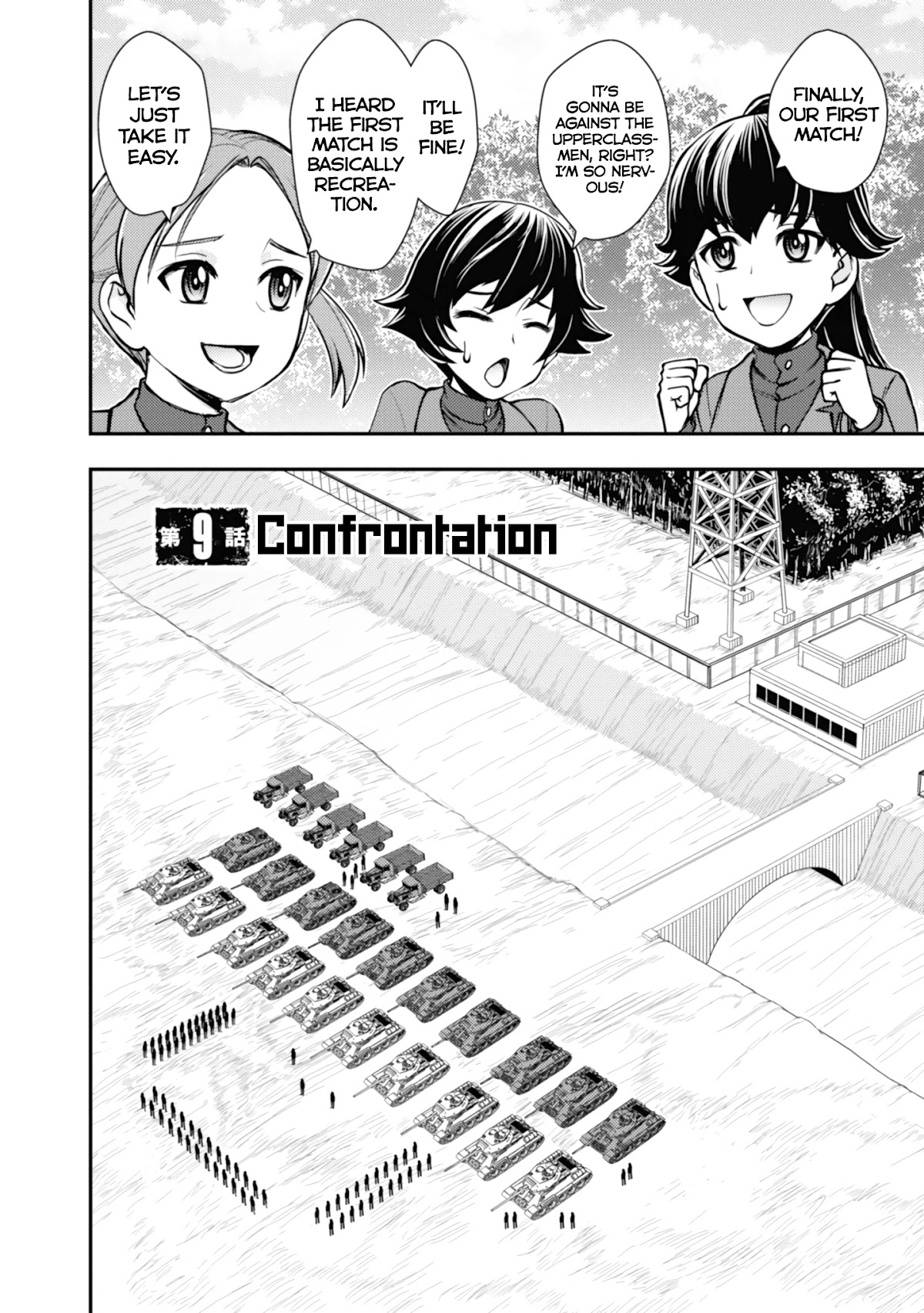 Girls und Panzer - Saga of Pravda Chapter 9 page 4 - Chapter 9: Confrontation
