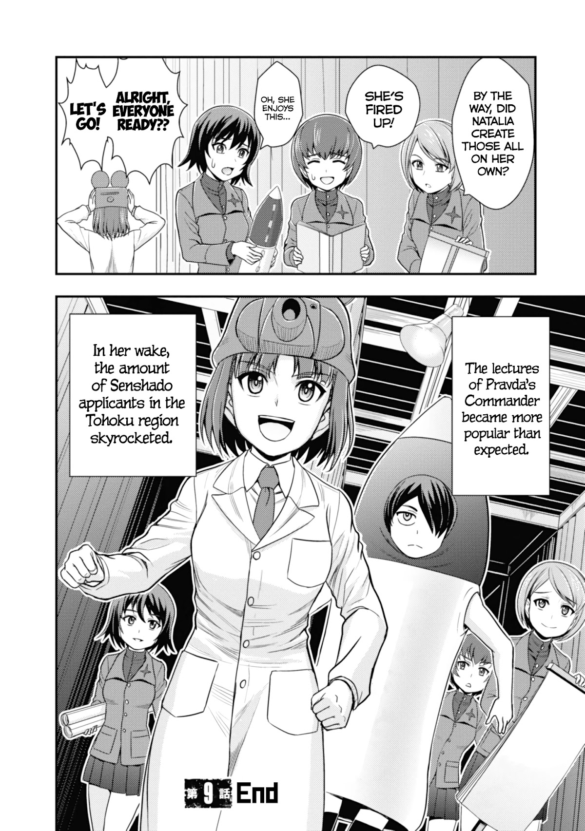 Girls und Panzer - Saga of Pravda Chapter 9 page 40 - Chapter 9: Confrontation