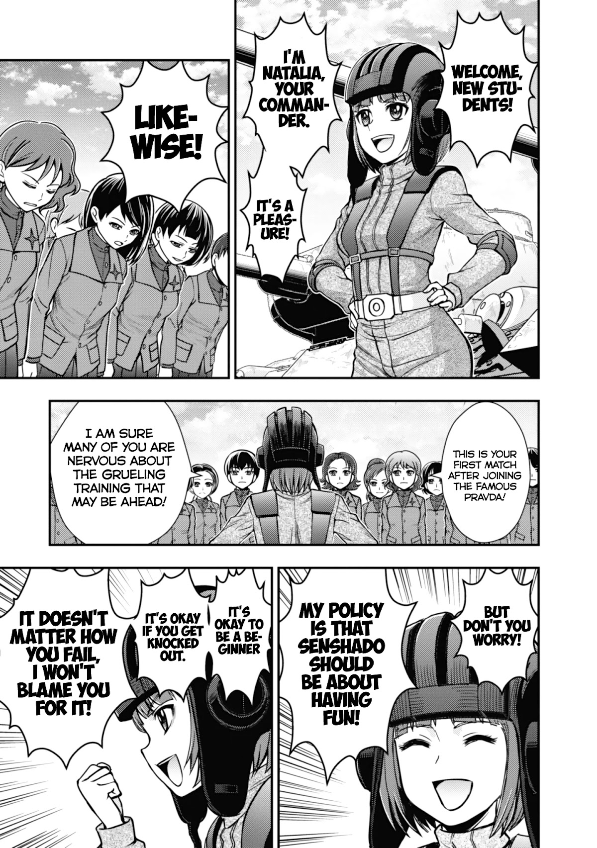 Girls und Panzer - Saga of Pravda Chapter 9 page 5 - Chapter 9: Confrontation