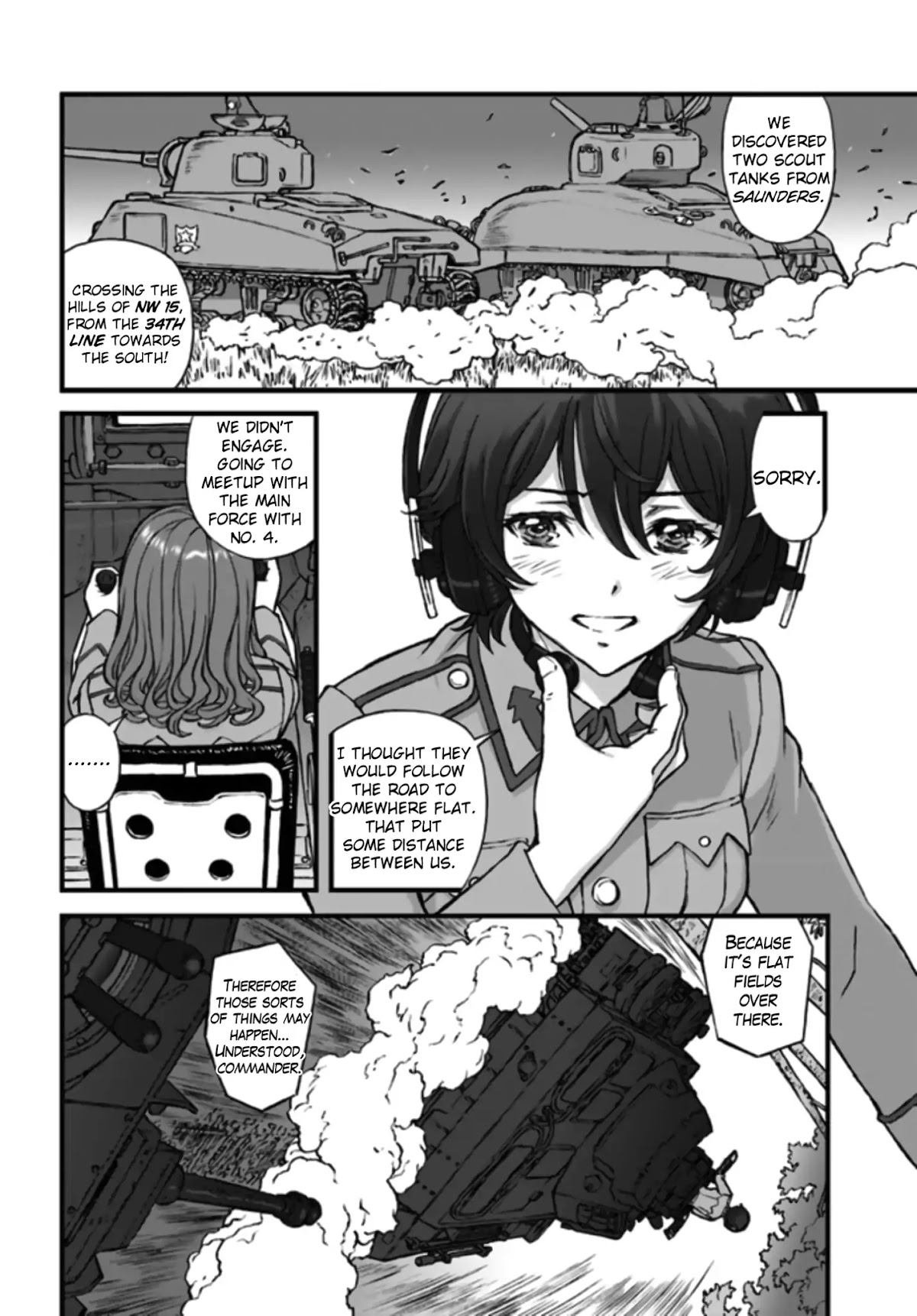 GIRLS und PANZER - The Fir Tree and the Iron-Winged Witch Chapter 1 page 11 - Chapter 1