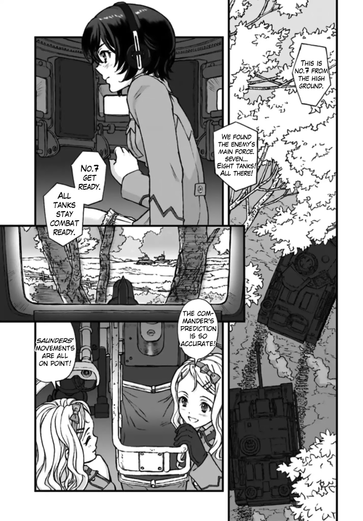 GIRLS und PANZER - The Fir Tree and the Iron-Winged Witch Chapter 1 page 12 - Chapter 1