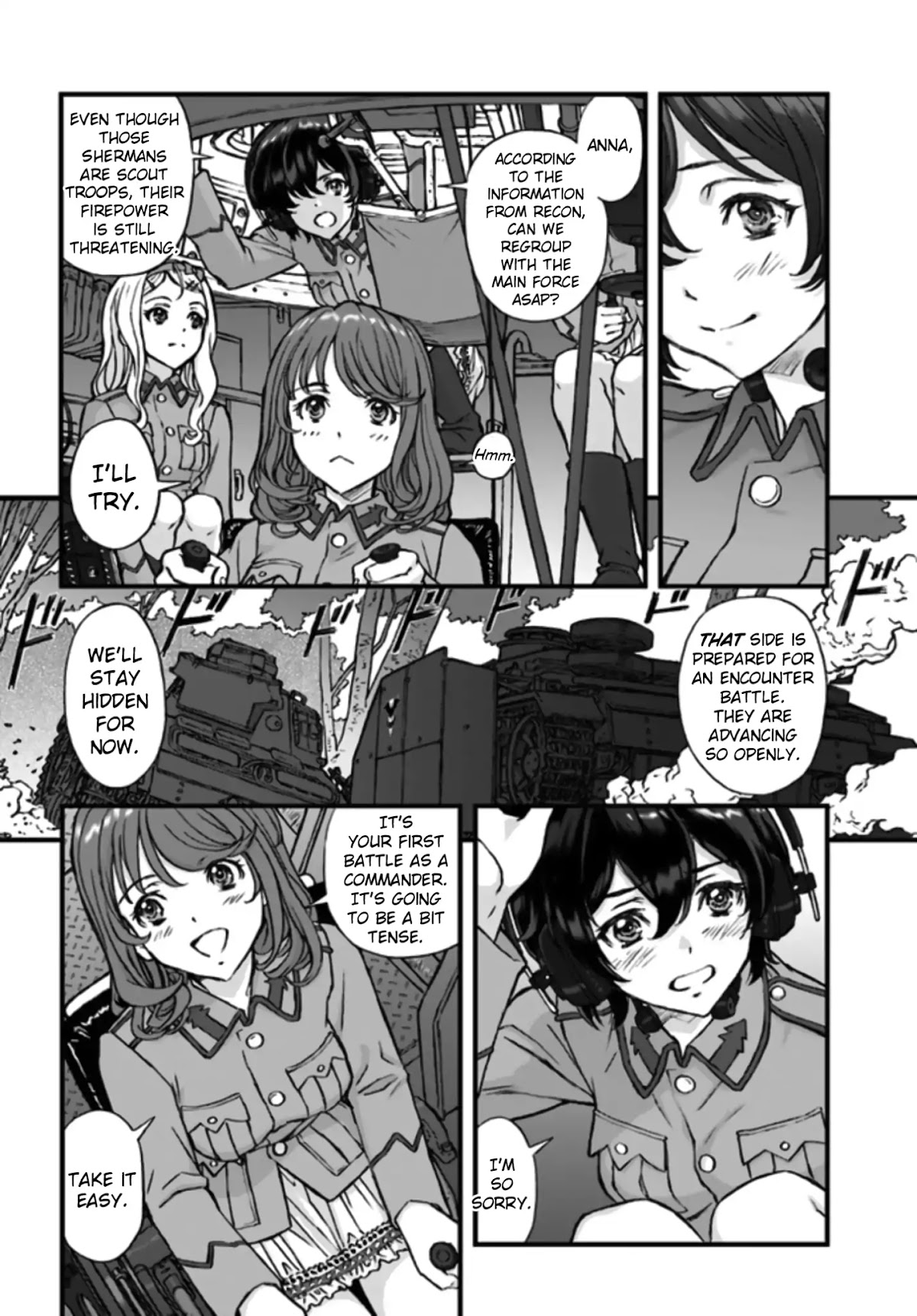 GIRLS und PANZER - The Fir Tree and the Iron-Winged Witch Chapter 1 page 13 - Chapter 1