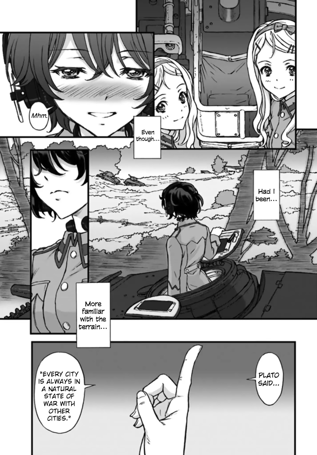 GIRLS und PANZER - The Fir Tree and the Iron-Winged Witch Chapter 1 page 14 - Chapter 1