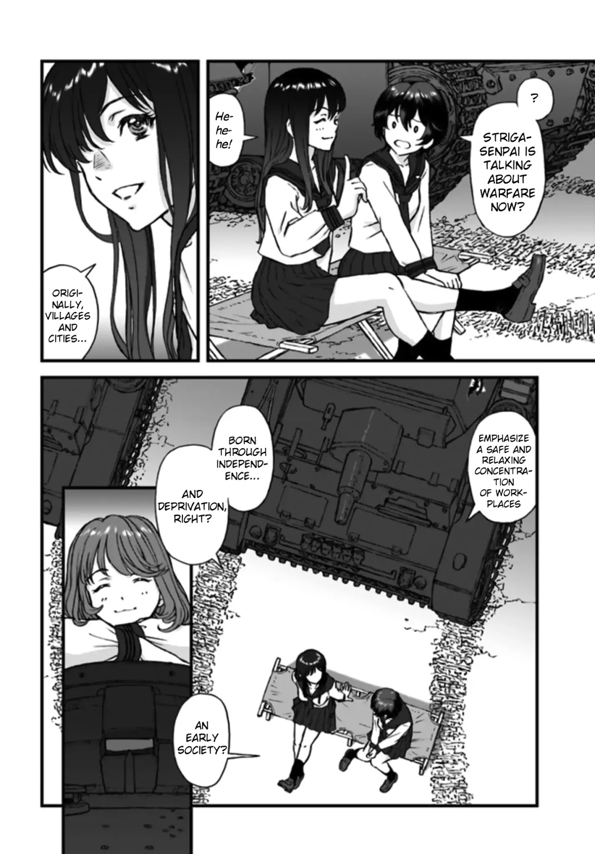 GIRLS und PANZER - The Fir Tree and the Iron-Winged Witch Chapter 1 page 15 - Chapter 1