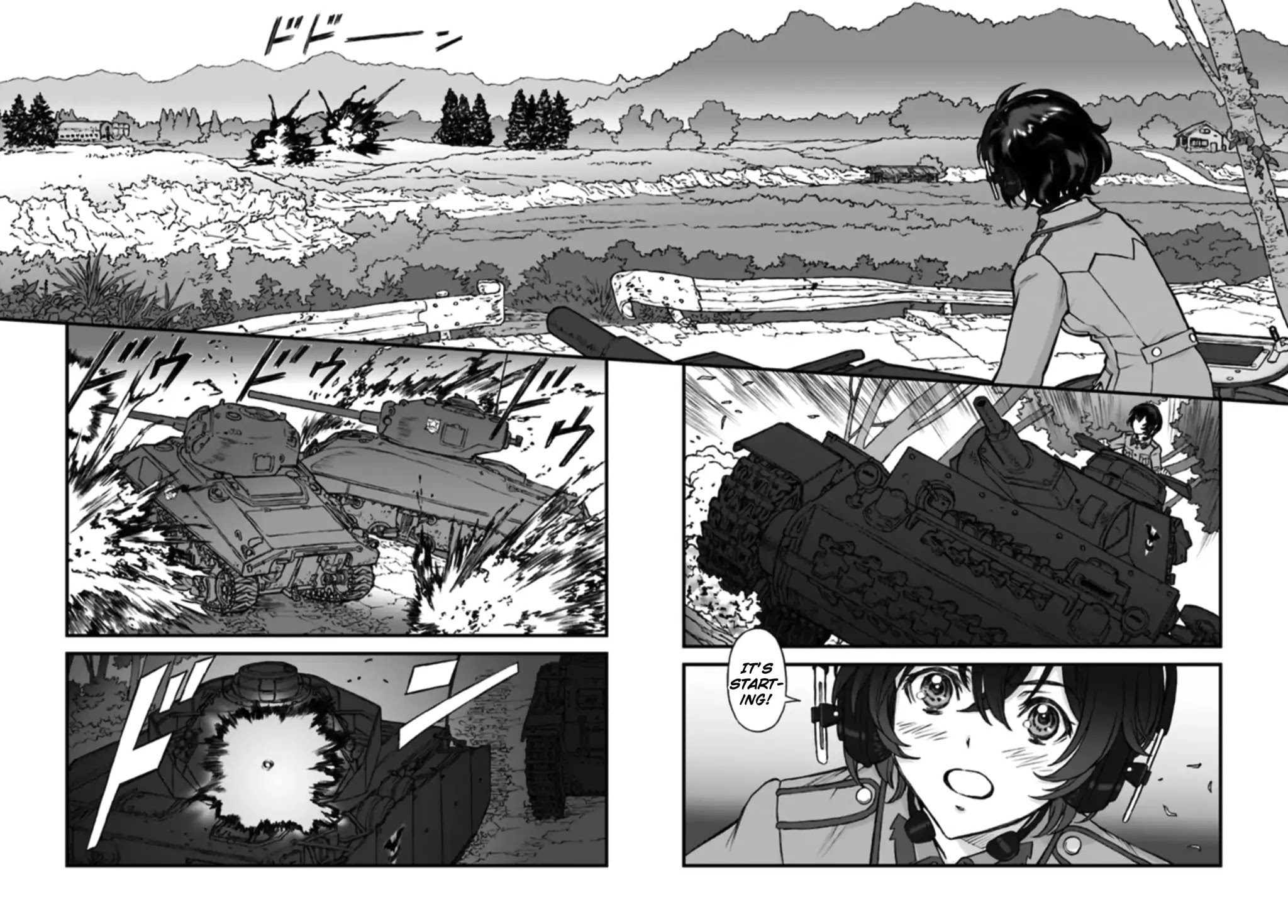 GIRLS und PANZER - The Fir Tree and the Iron-Winged Witch Chapter 1 page 5 - Chapter 1