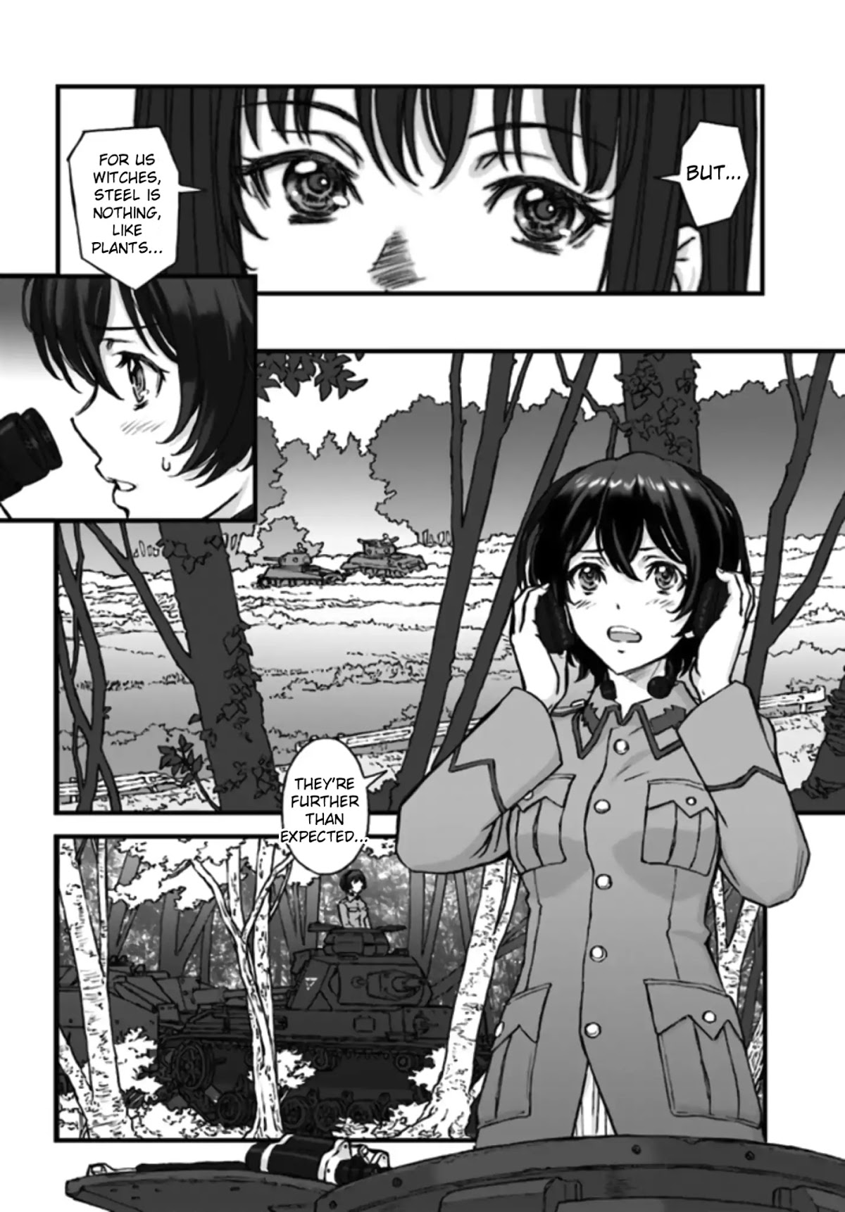 GIRLS und PANZER - The Fir Tree and the Iron-Winged Witch Chapter 1 page 9 - Chapter 1
