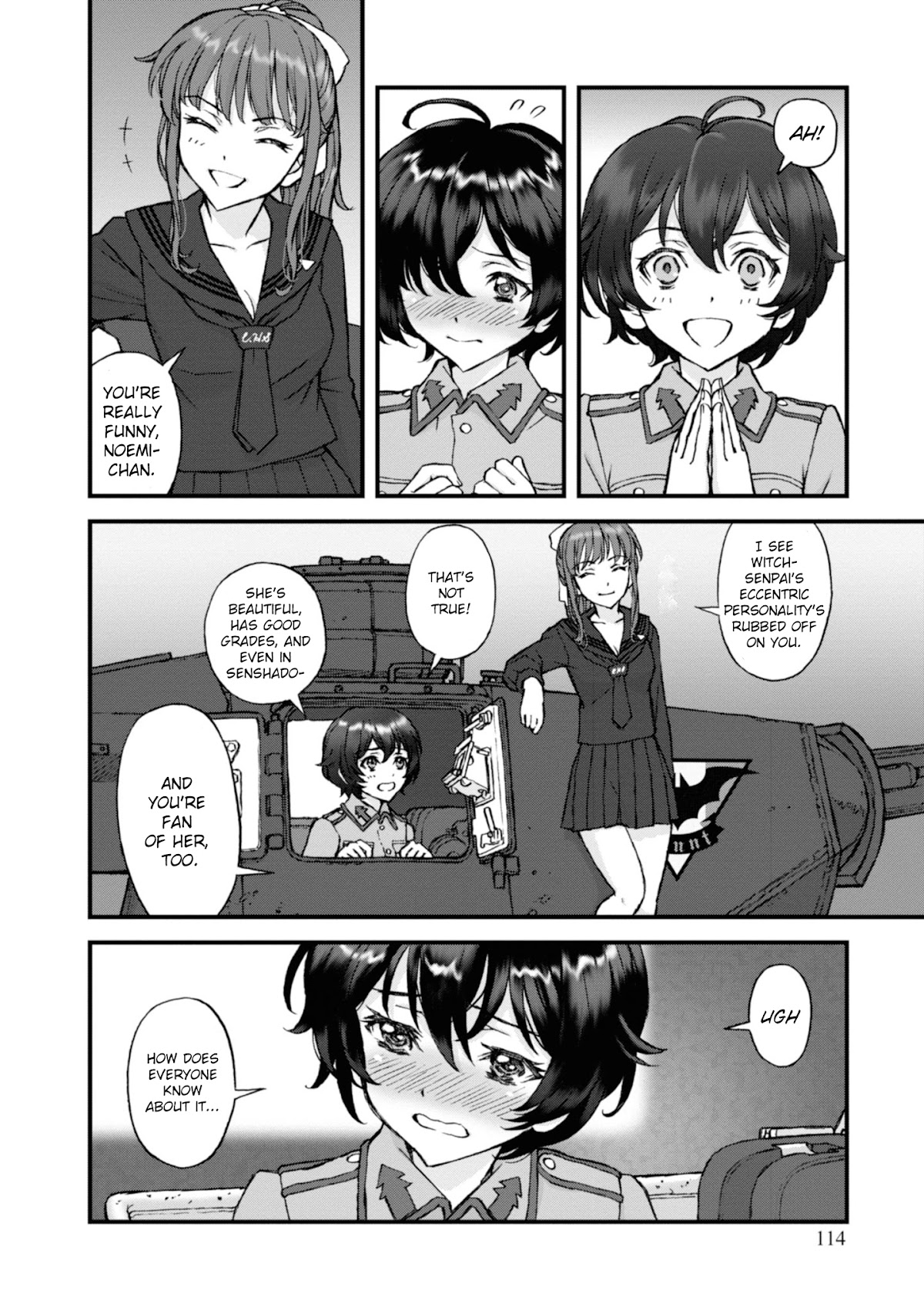 GIRLS und PANZER - The Fir Tree and the Iron-Winged Witch Chapter 10 page 3 - Chapter 10
