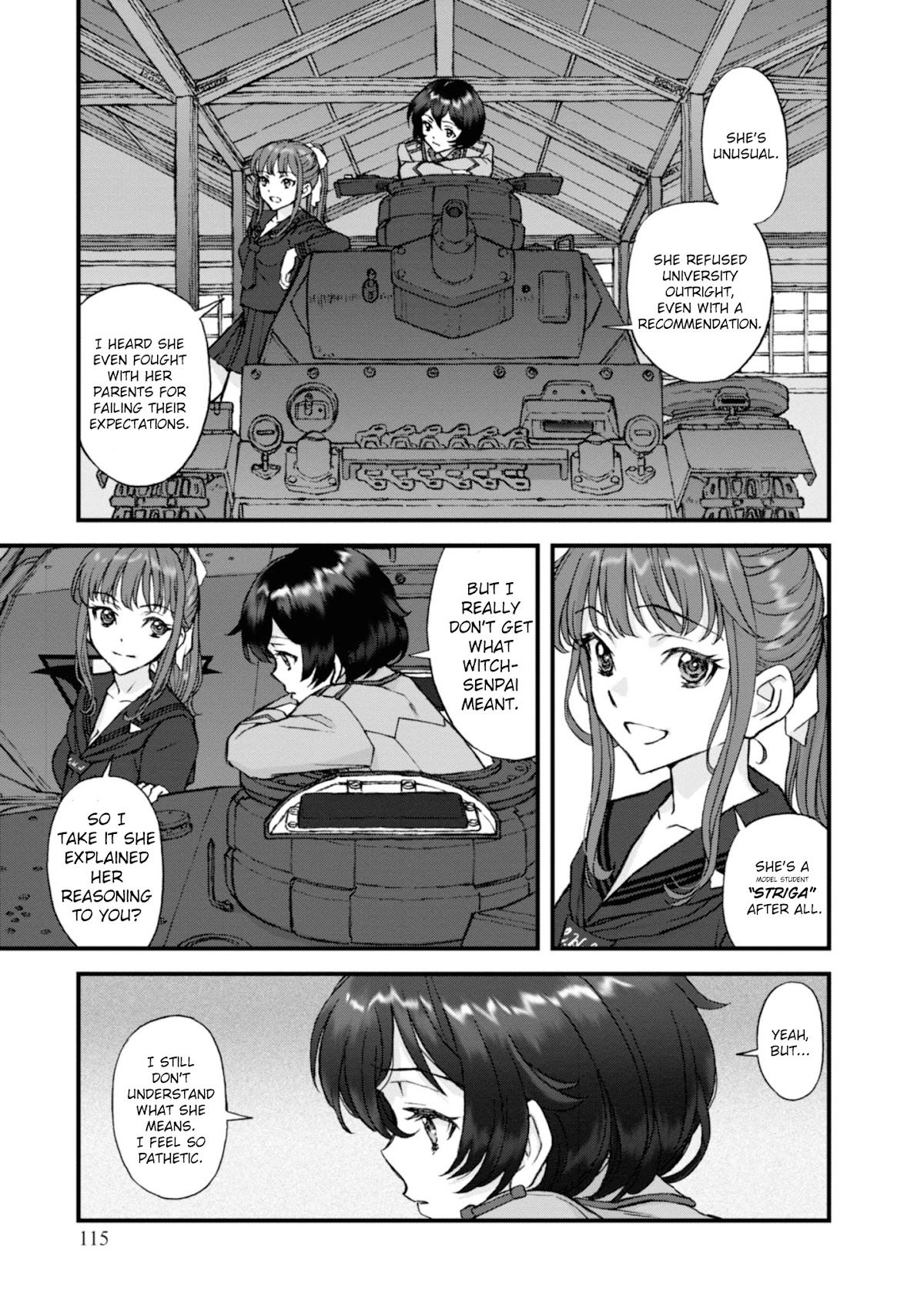 GIRLS und PANZER - The Fir Tree and the Iron-Winged Witch Chapter 10 page 4 - Chapter 10