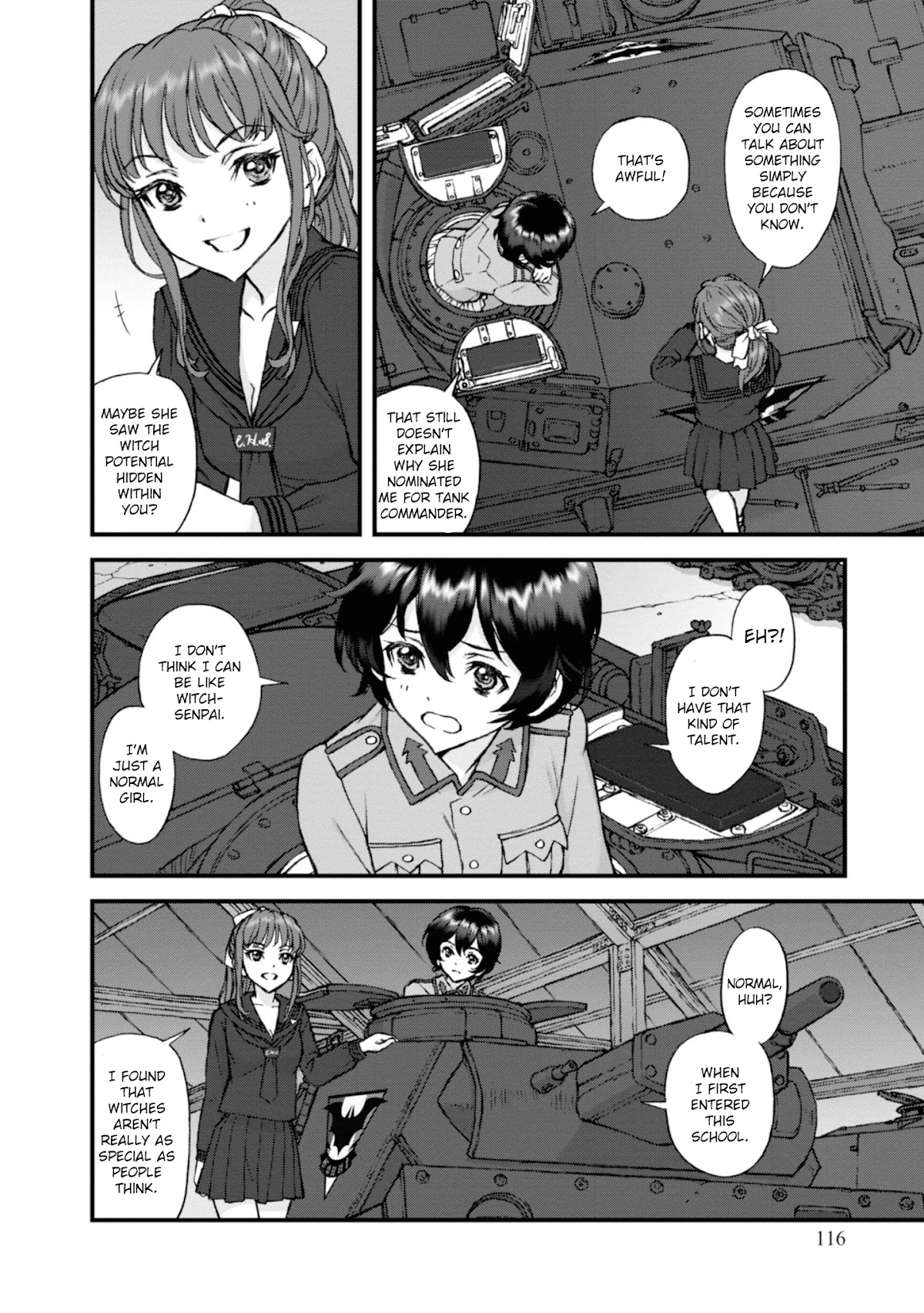 GIRLS und PANZER - The Fir Tree and the Iron-Winged Witch Chapter 10 page 5 - Chapter 10