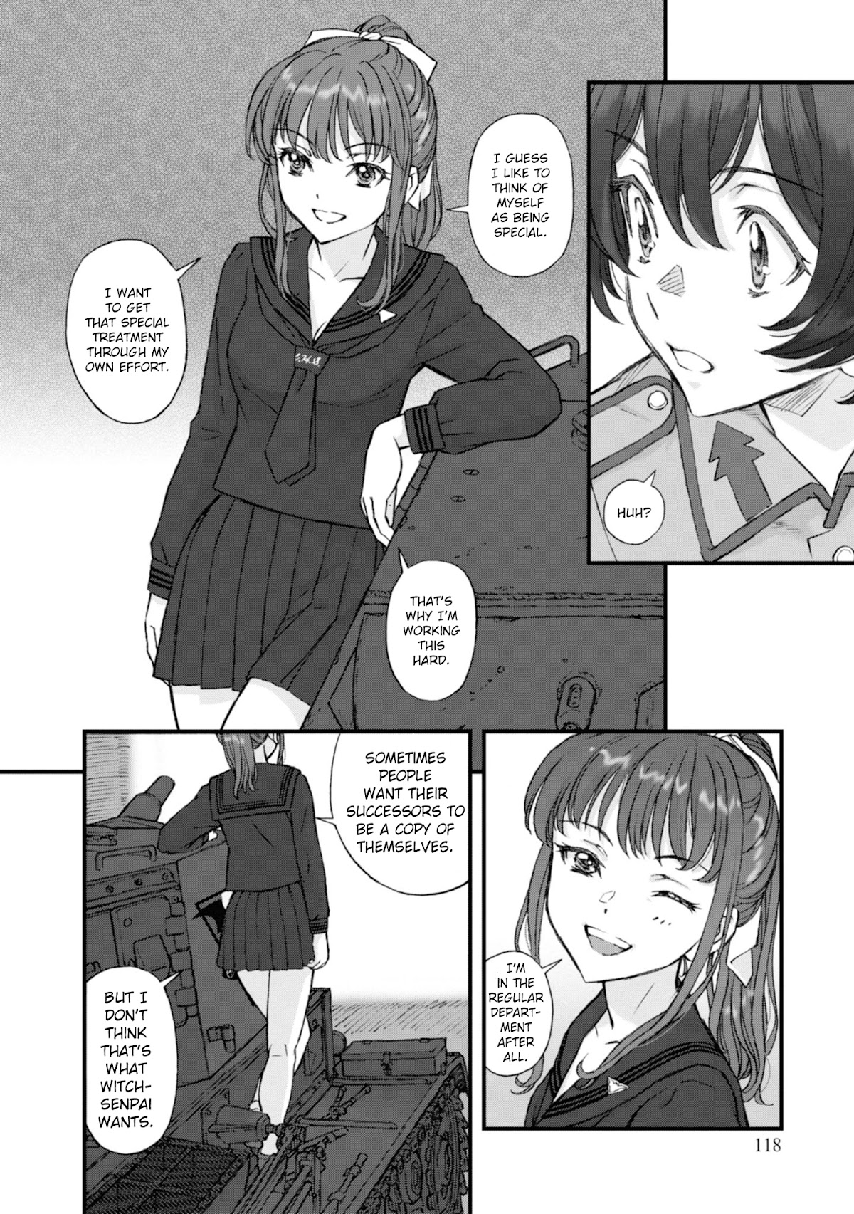 GIRLS und PANZER - The Fir Tree and the Iron-Winged Witch Chapter 10 page 7 - Chapter 10