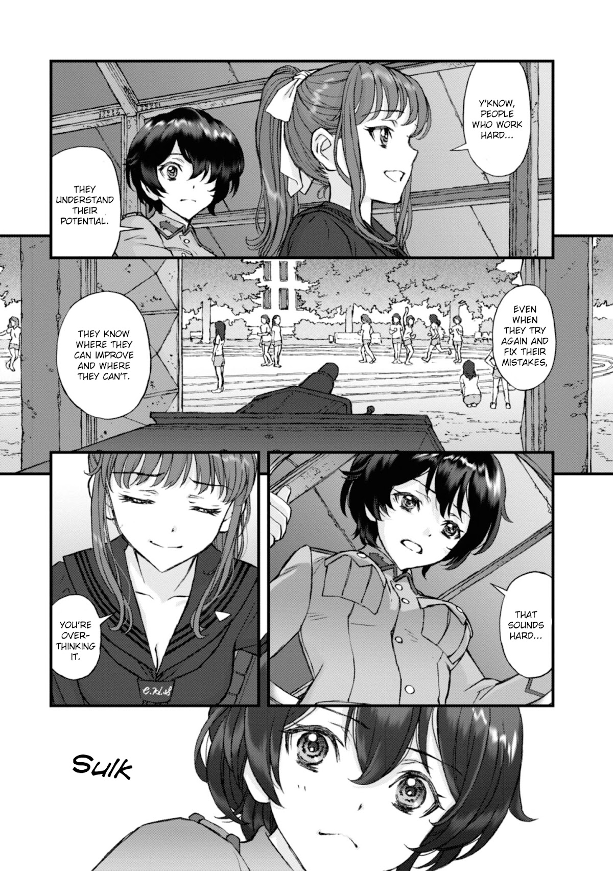 GIRLS und PANZER - The Fir Tree and the Iron-Winged Witch Chapter 10 page 8 - Chapter 10