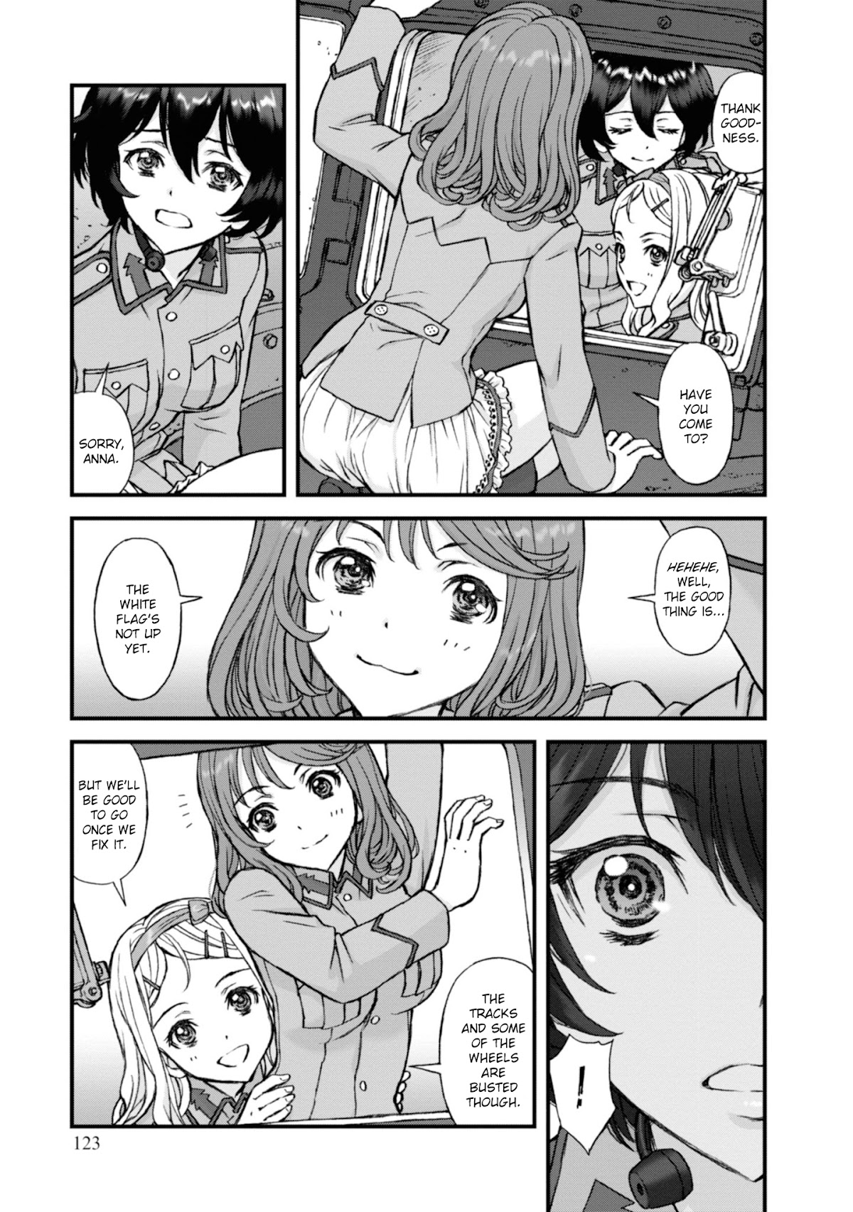 GIRLS und PANZER - The Fir Tree and the Iron-Winged Witch Chapter 11 page 1 - Chapter 11