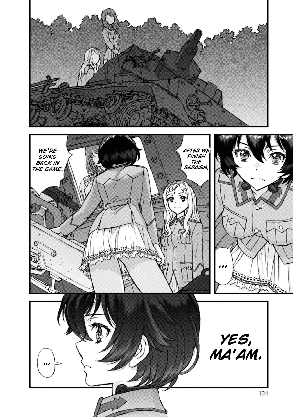 GIRLS und PANZER - The Fir Tree and the Iron-Winged Witch Chapter 11 page 2 - Chapter 11