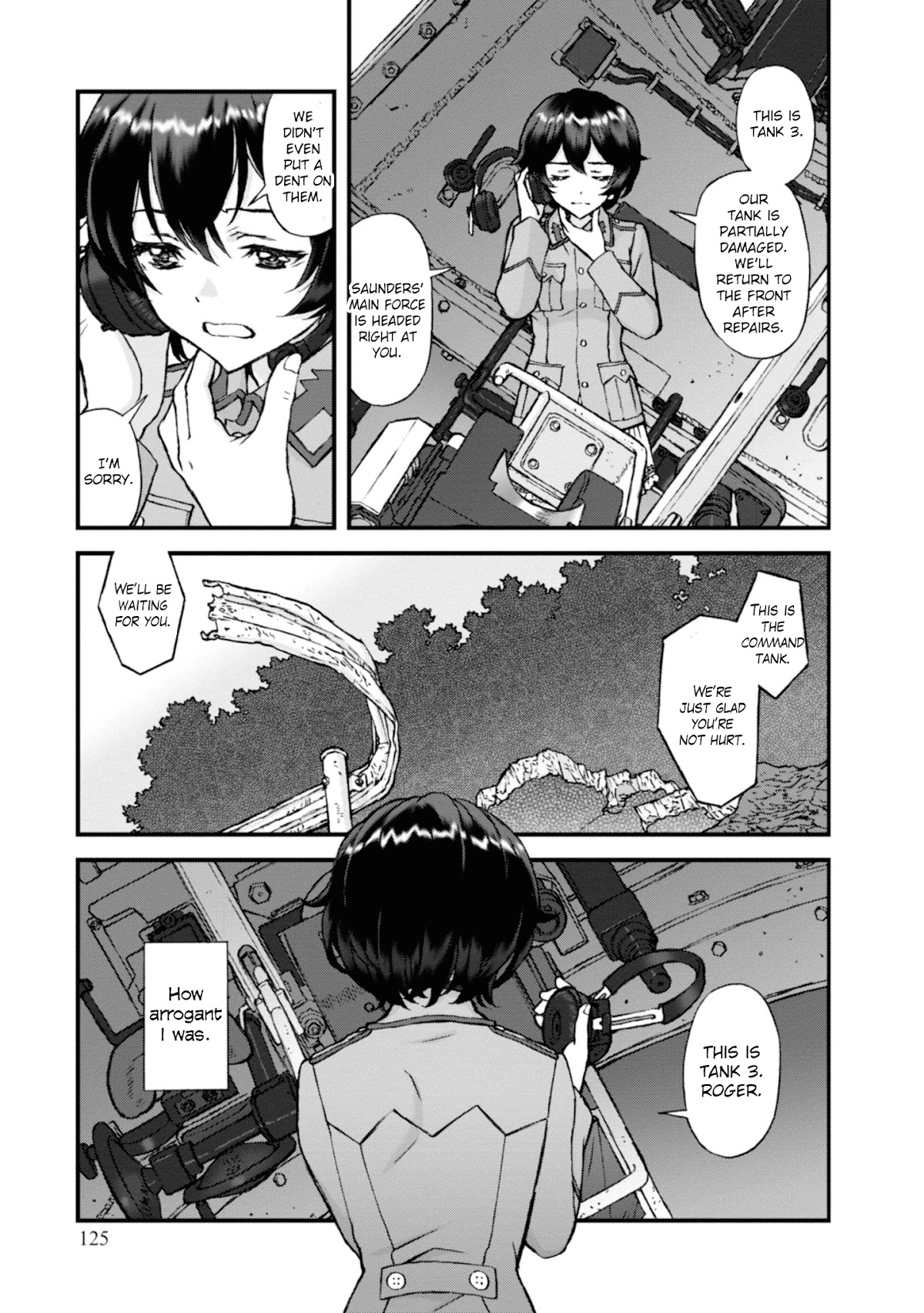 GIRLS und PANZER - The Fir Tree and the Iron-Winged Witch Chapter 11 page 3 - Chapter 11