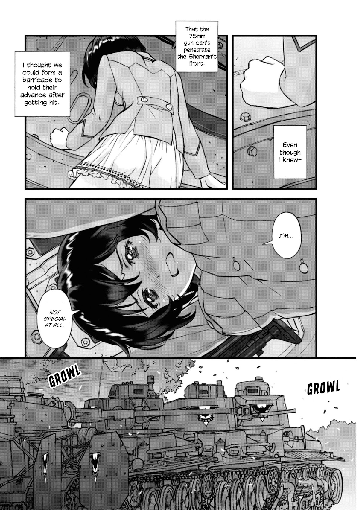 GIRLS und PANZER - The Fir Tree and the Iron-Winged Witch Chapter 11 page 4 - Chapter 11