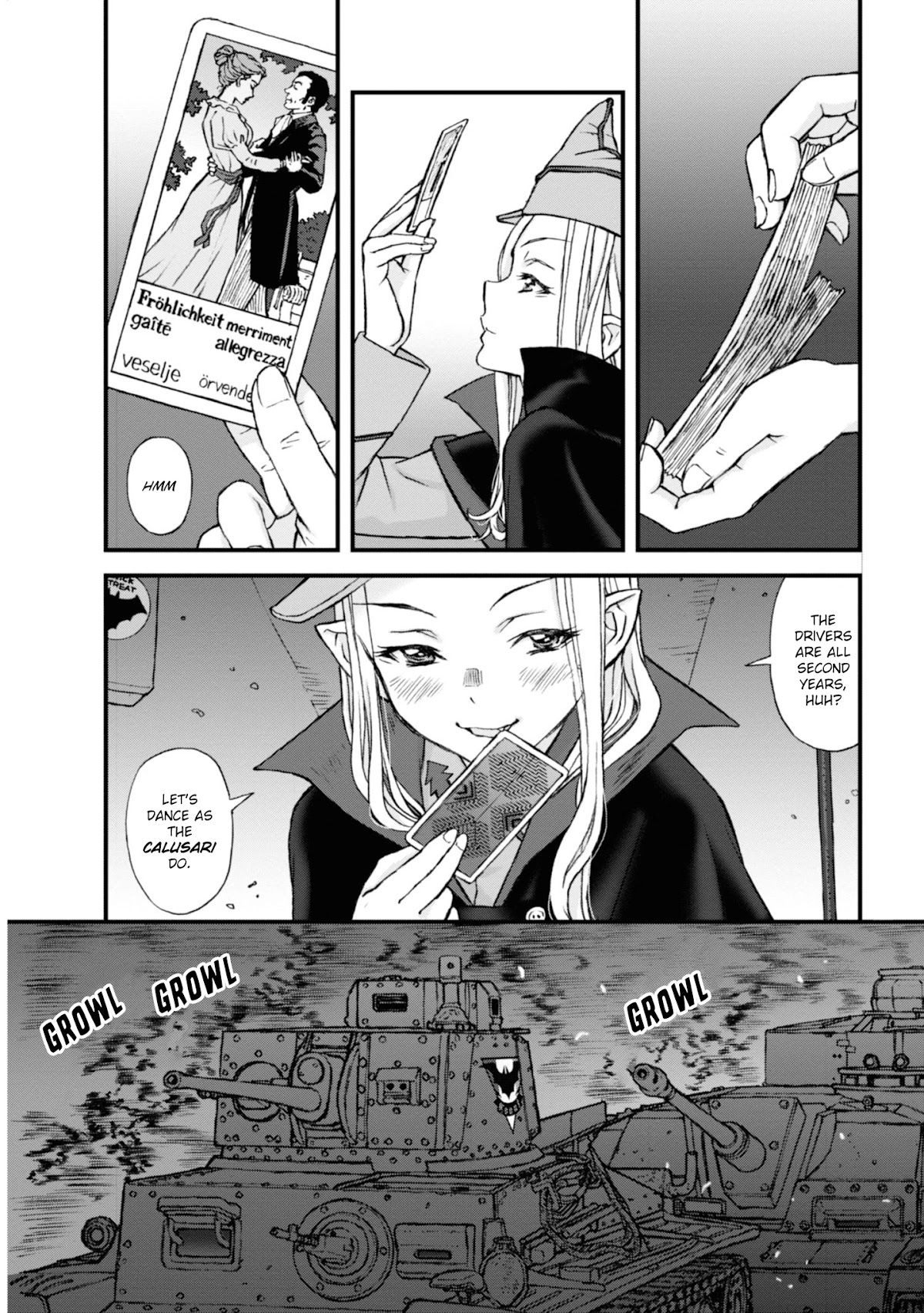 GIRLS und PANZER - The Fir Tree and the Iron-Winged Witch Chapter 11 page 5 - Chapter 11