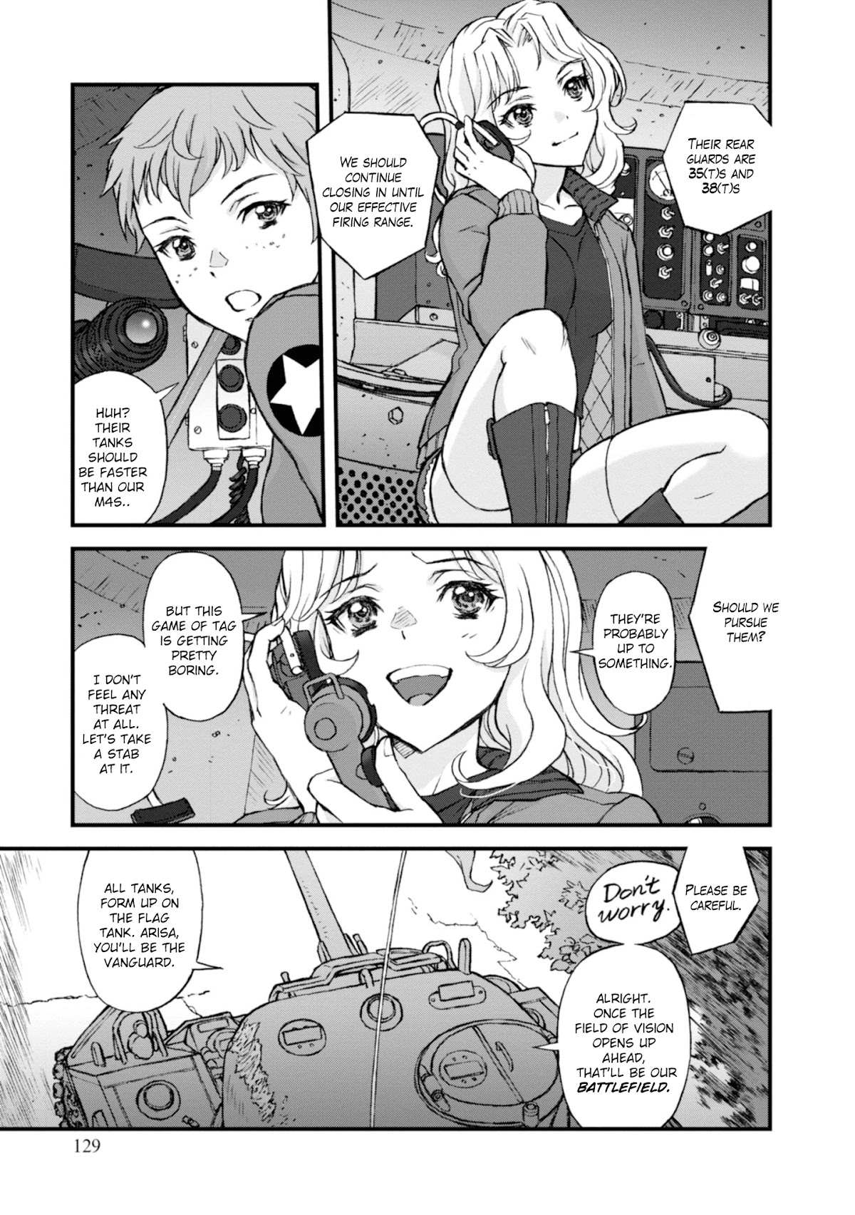 GIRLS und PANZER - The Fir Tree and the Iron-Winged Witch Chapter 11 page 7 - Chapter 11