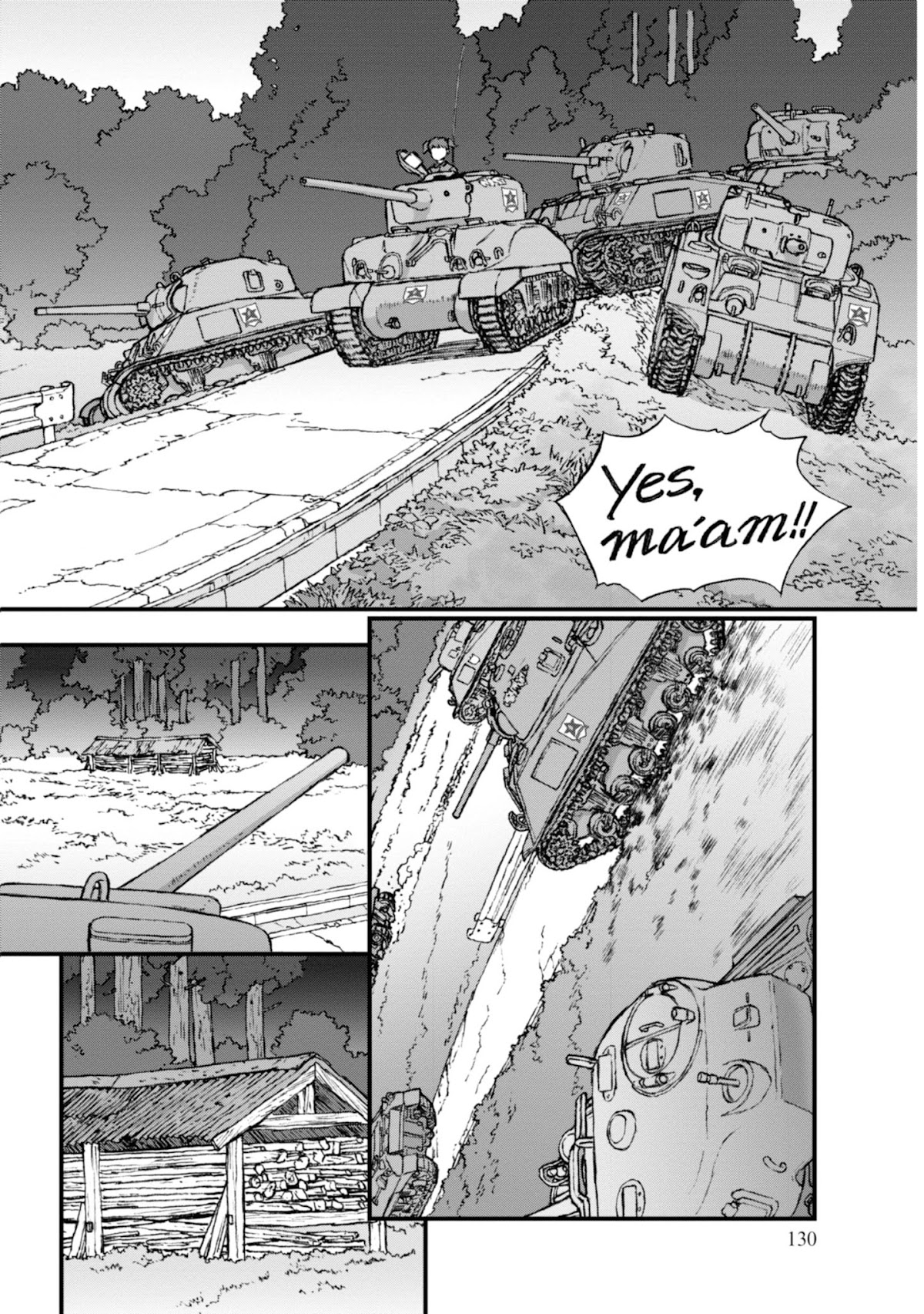 GIRLS und PANZER - The Fir Tree and the Iron-Winged Witch Chapter 11 page 8 - Chapter 11